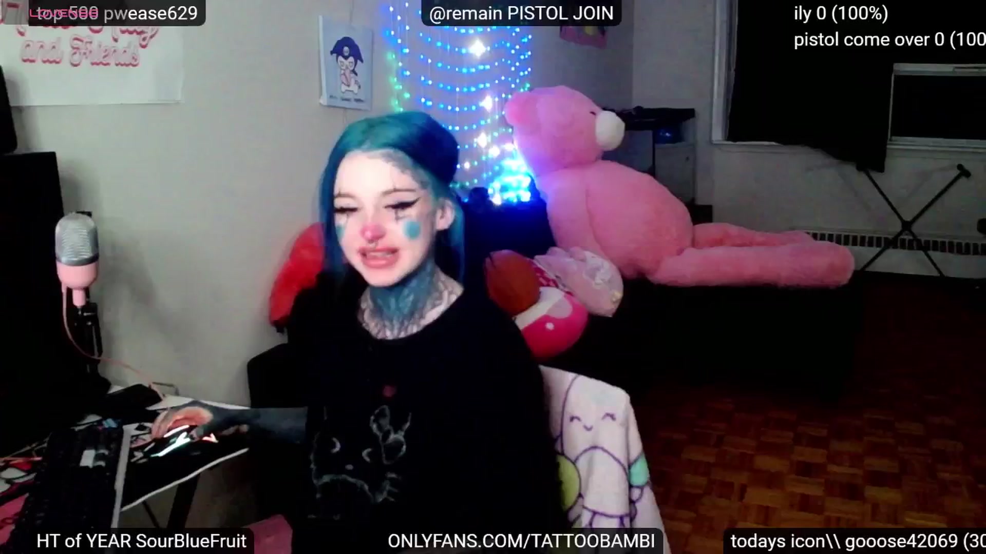 Gallery image thumbnail from Tattoobambi's myfreecams stream on, 10/22/2024, 01:42 image 2 of 20