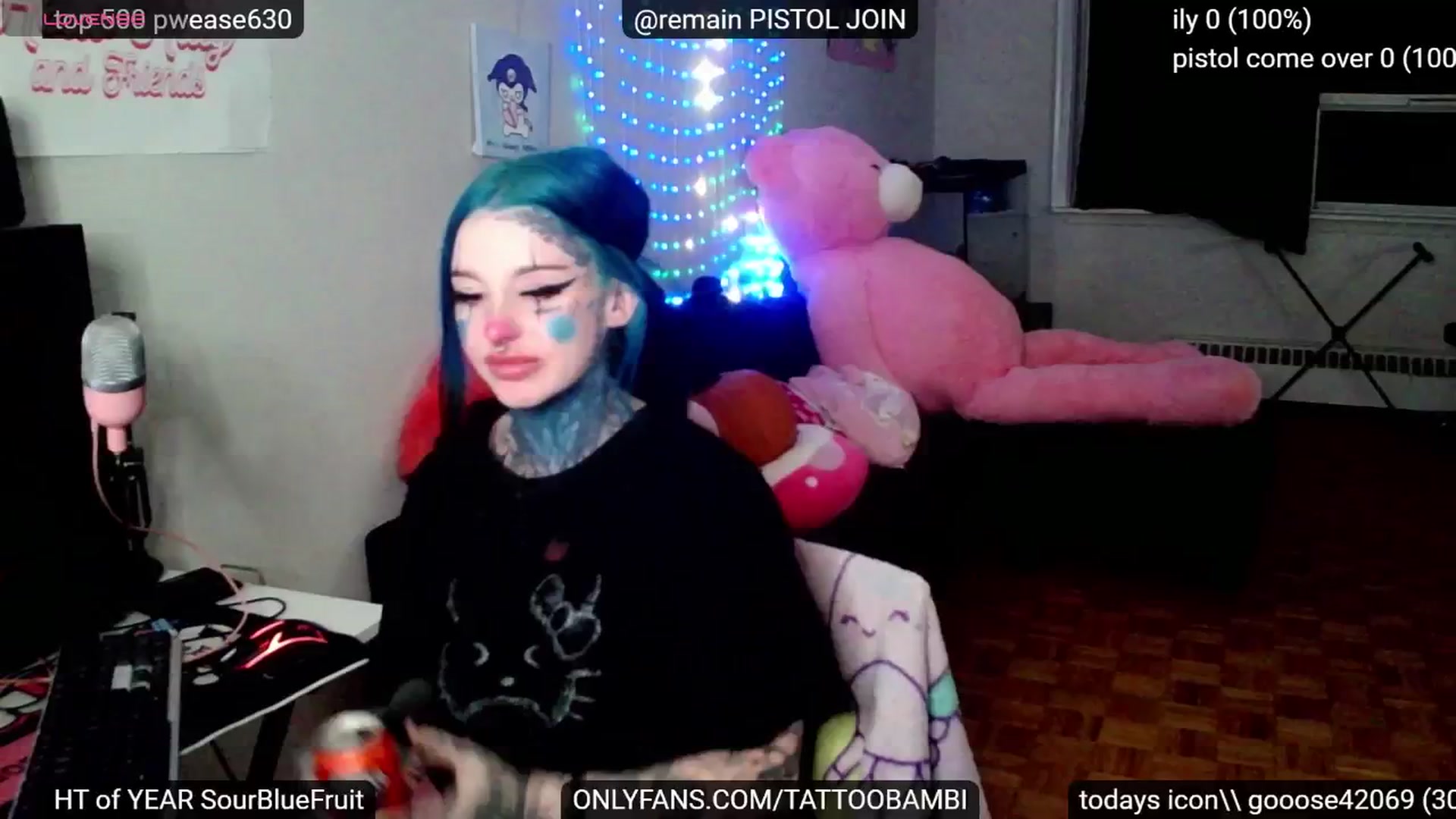 Gallery image thumbnail from Tattoobambi's myfreecams stream on, 10/22/2024, 01:42 image 3 of 20