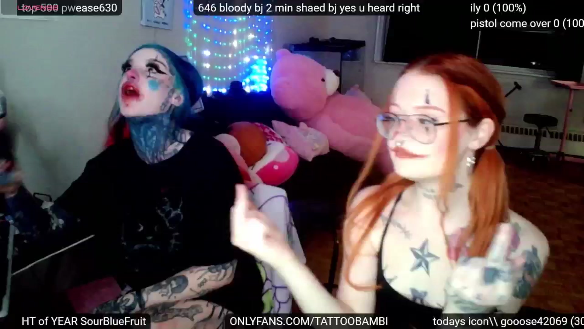 Gallery image thumbnail from Tattoobambi's myfreecams stream on, 10/22/2024, 01:42 image 10 of 20