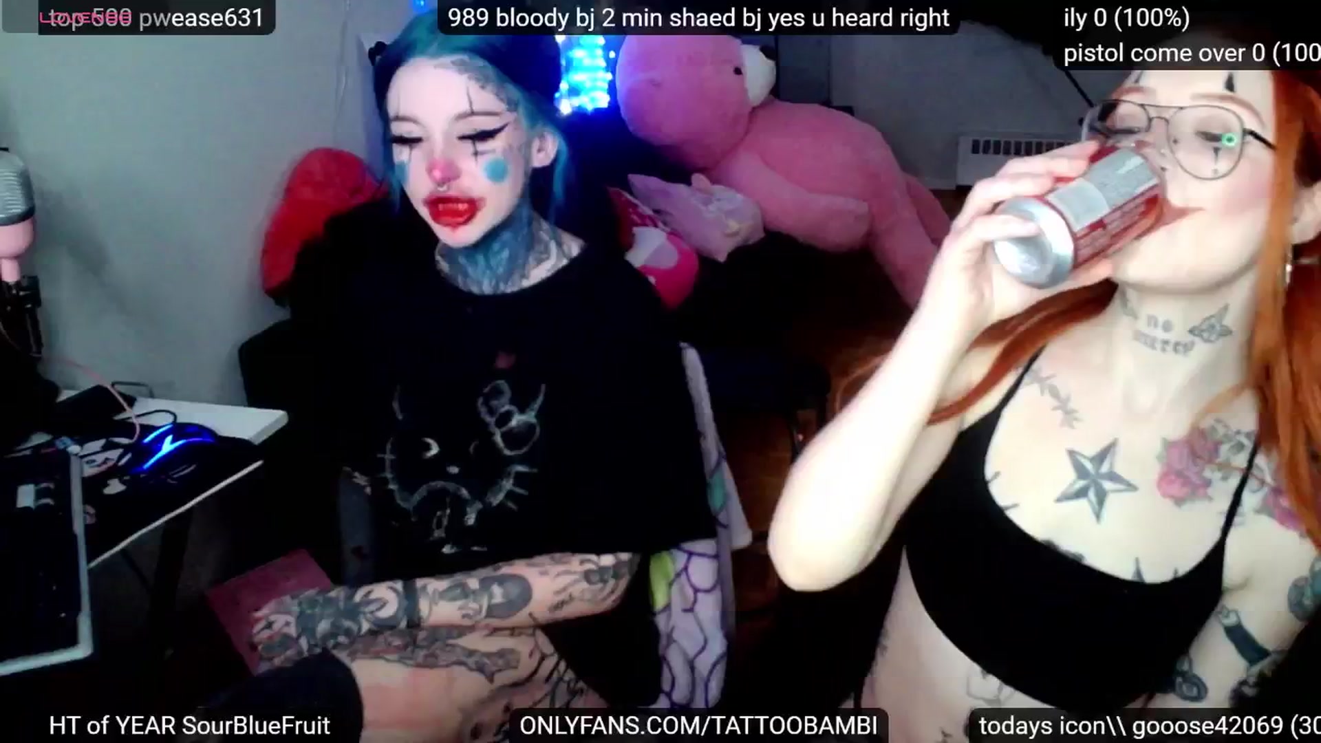 Gallery image thumbnail from Tattoobambi's myfreecams stream on, 10/22/2024, 01:42 image 8 of 20
