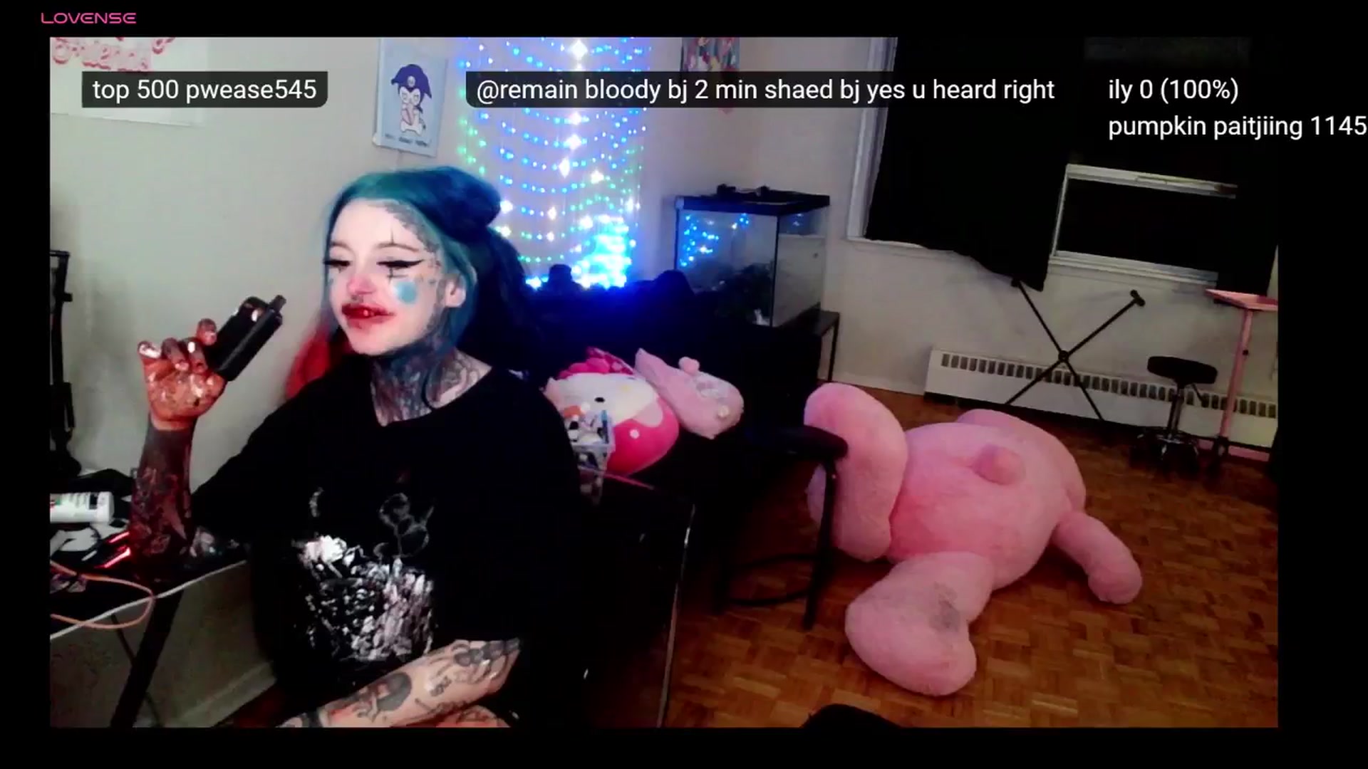 Gallery image thumbnail from Tattoobambi's myfreecams stream on, 10/22/2024, 05:33 image 16 of 20