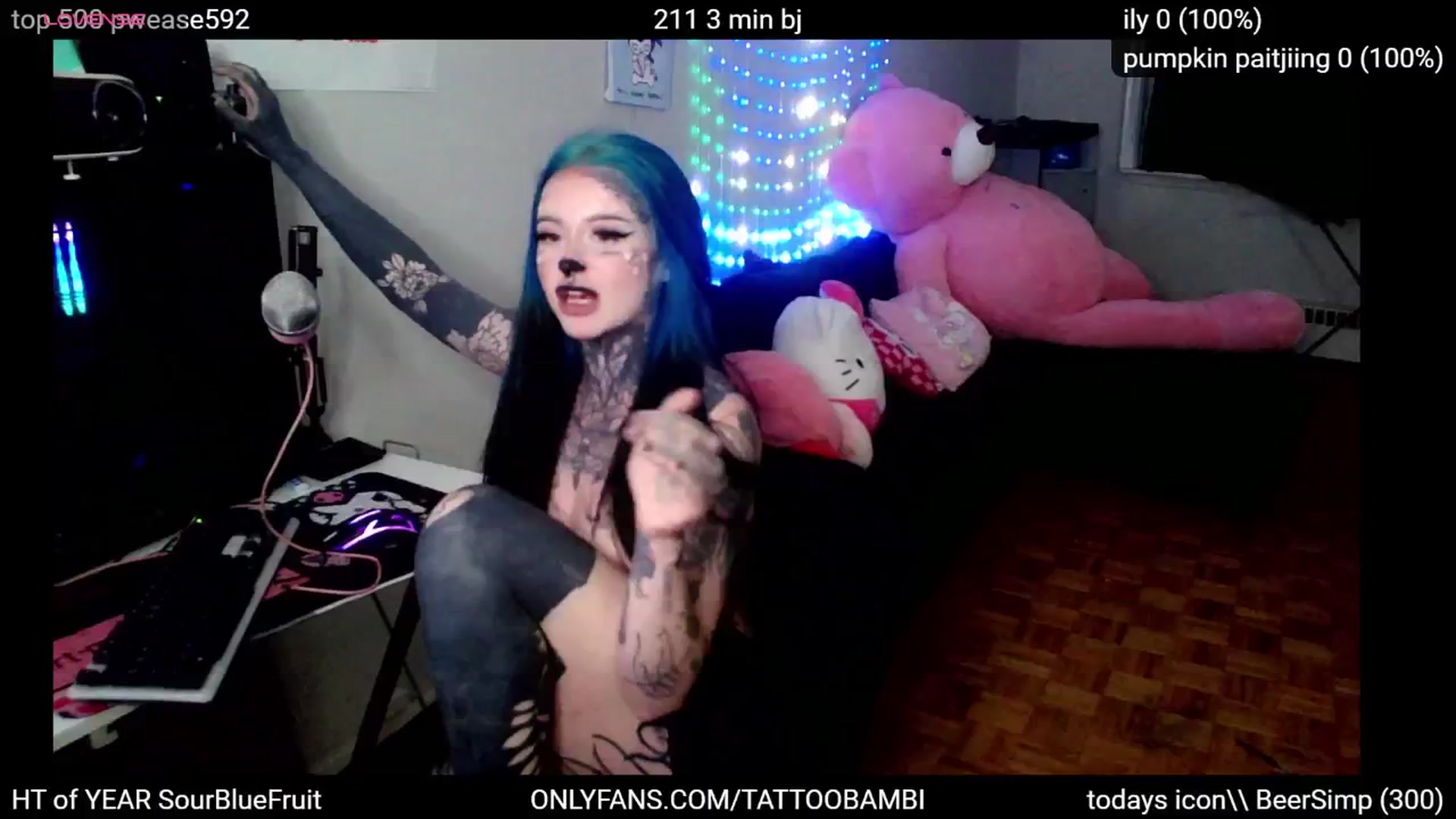 Gallery image thumbnail from Tattoobambi's myfreecams stream on, 10/24/2024, 23:53 image 12 of 20