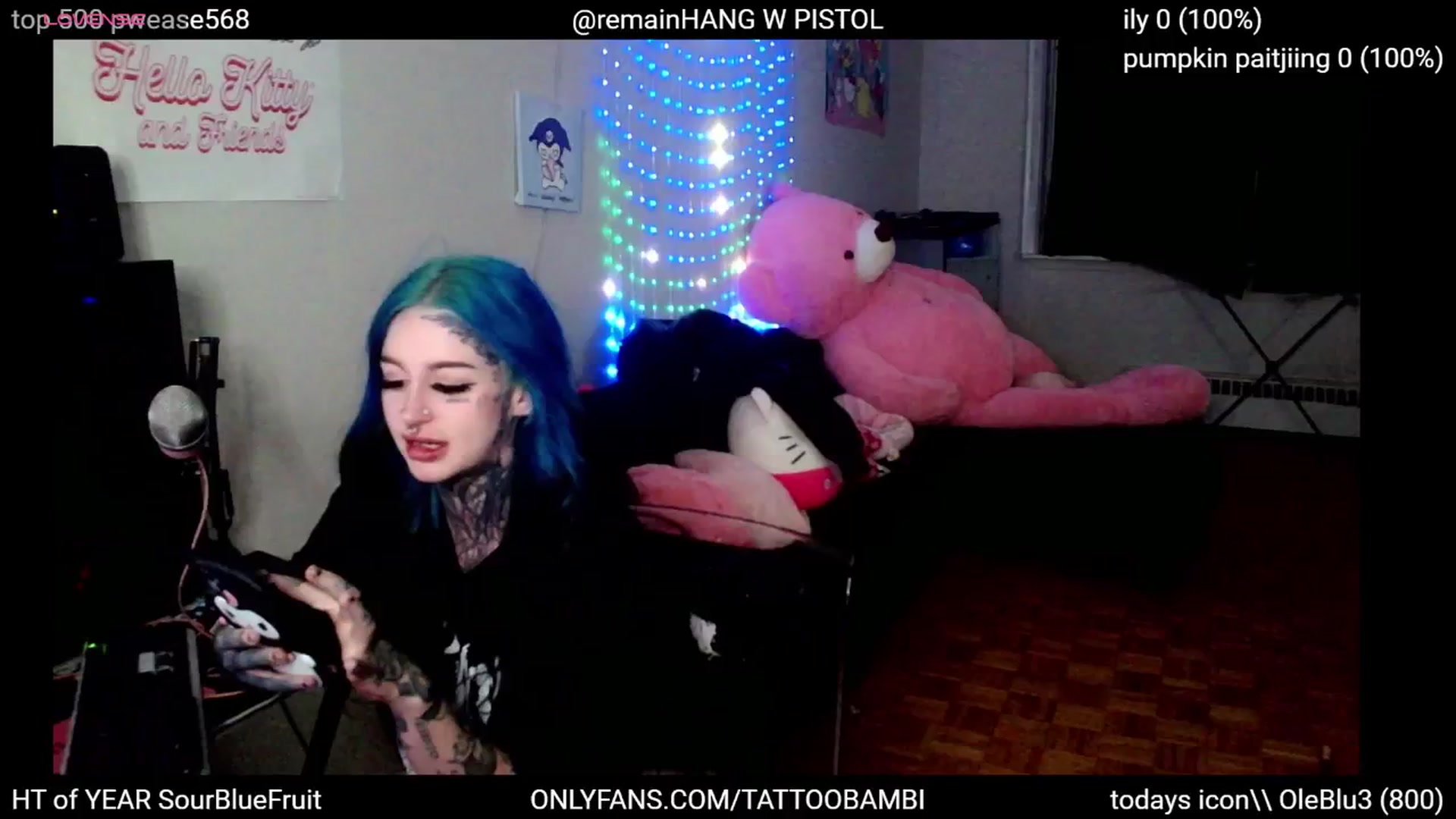 Gallery image thumbnail from Tattoobambi's myfreecams stream on, 10/26/2024, 24:03 image 17 of 20
