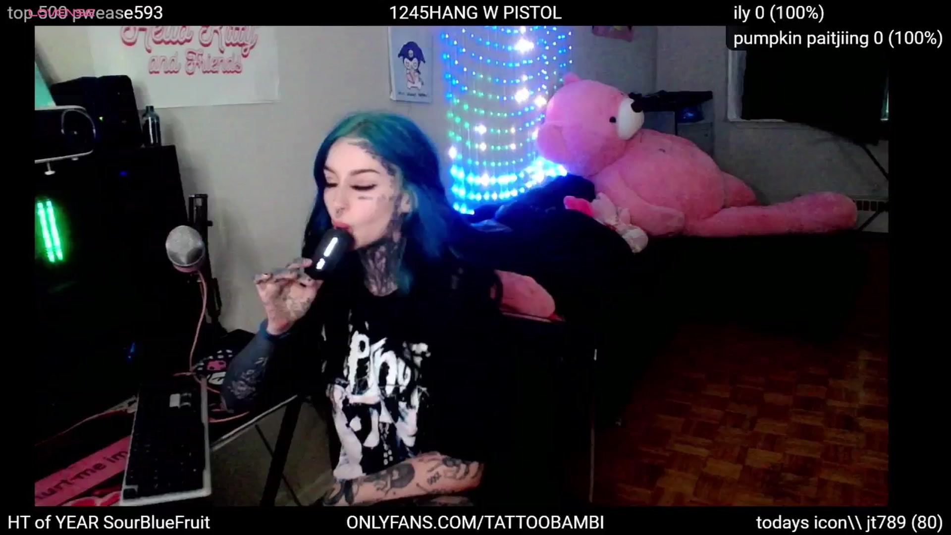 Gallery image thumbnail from Tattoobambi's myfreecams stream on, 10/26/2024, 24:03 image 4 of 20