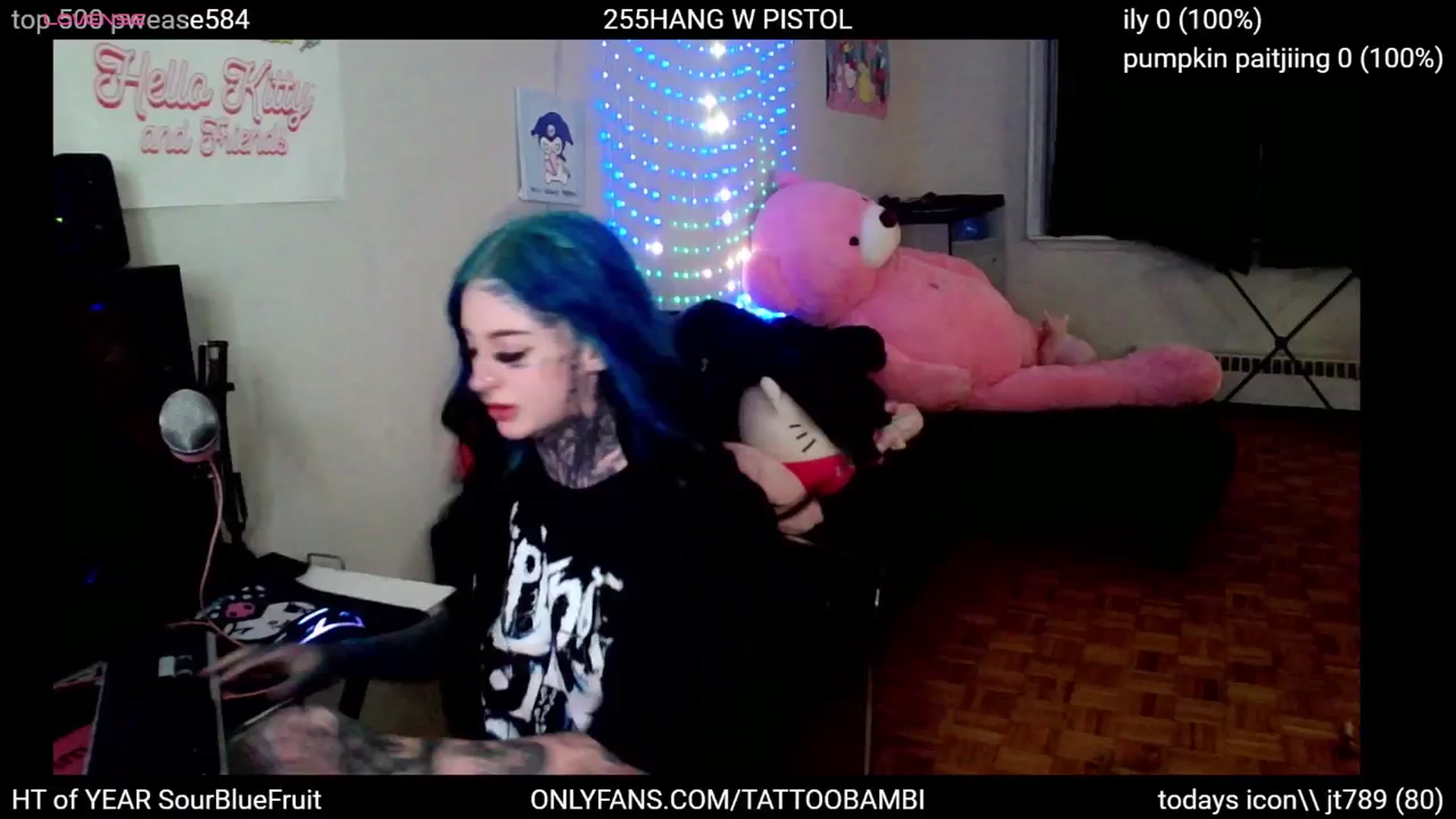 Gallery image thumbnail from Tattoobambi's myfreecams stream on, 10/26/2024, 24:03 image 11 of 20