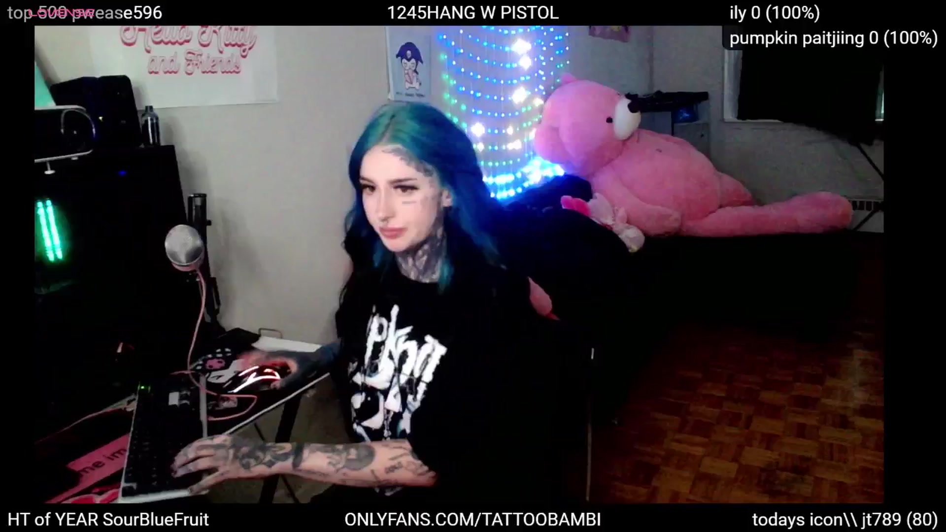 Gallery image thumbnail from Tattoobambi's myfreecams stream on, 10/26/2024, 24:03 image 3 of 20