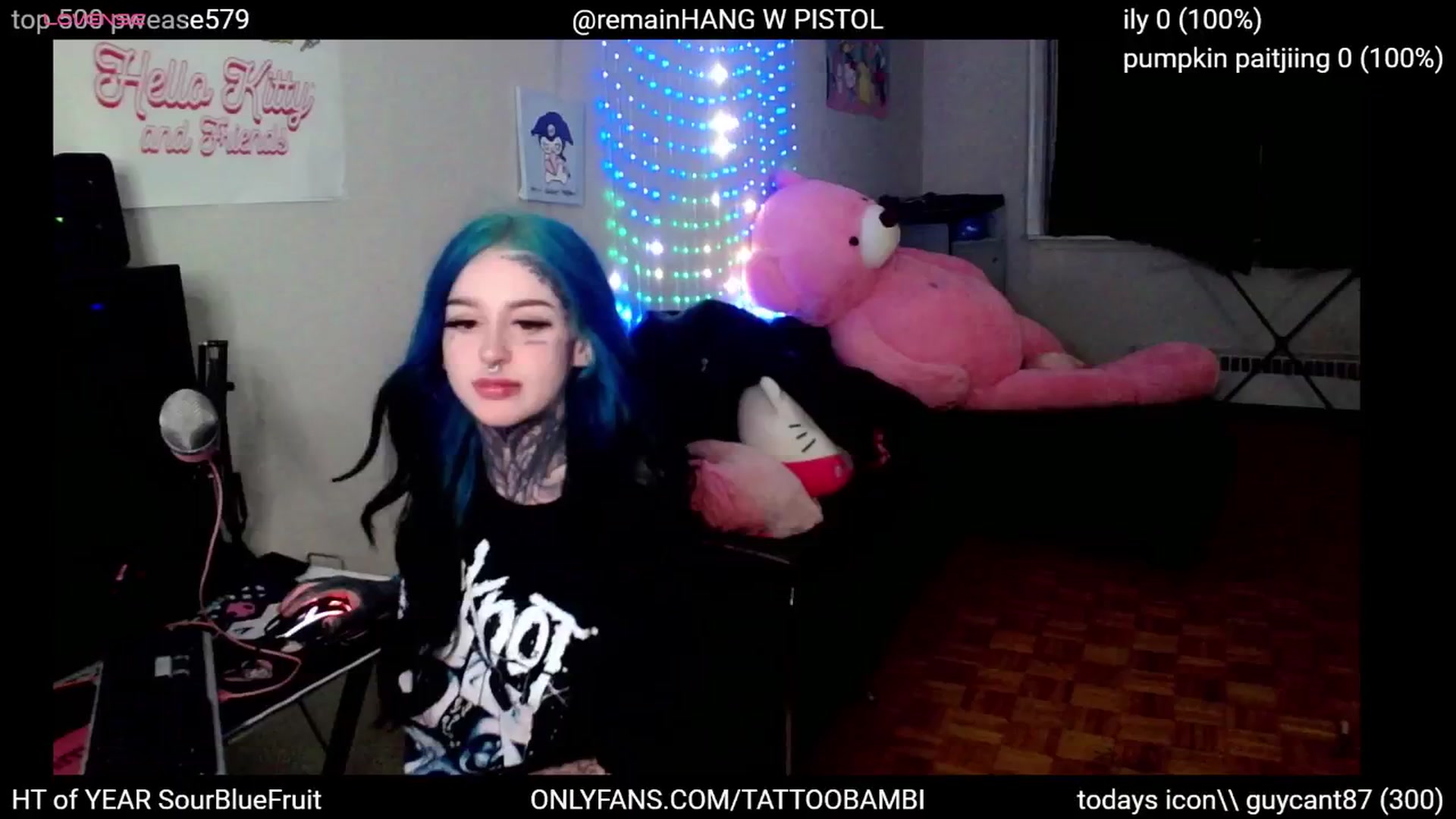 Gallery image thumbnail from Tattoobambi's myfreecams stream on, 10/26/2024, 24:03 image 14 of 20