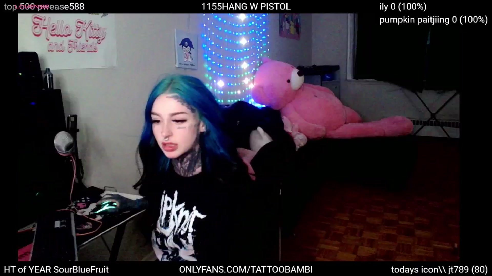 Gallery image thumbnail from Tattoobambi's myfreecams stream on, 10/26/2024, 24:03 image 7 of 20
