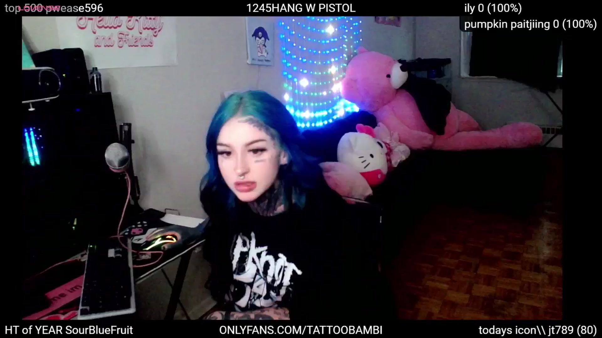 Gallery image thumbnail from Tattoobambi's myfreecams stream on, 10/26/2024, 24:03 image 2 of 20