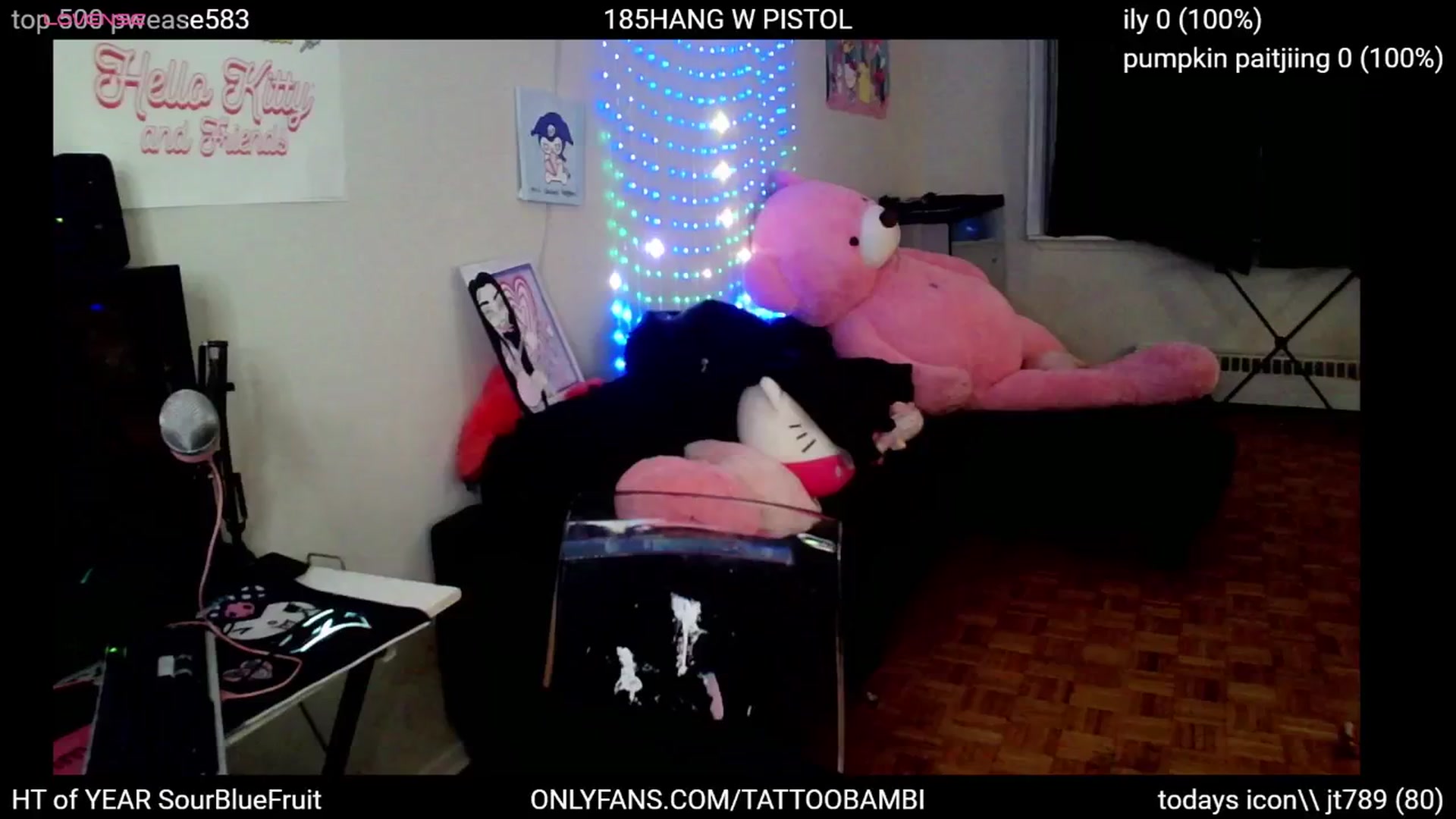 Gallery image thumbnail from Tattoobambi's myfreecams stream on, 10/26/2024, 24:03 image 12 of 20