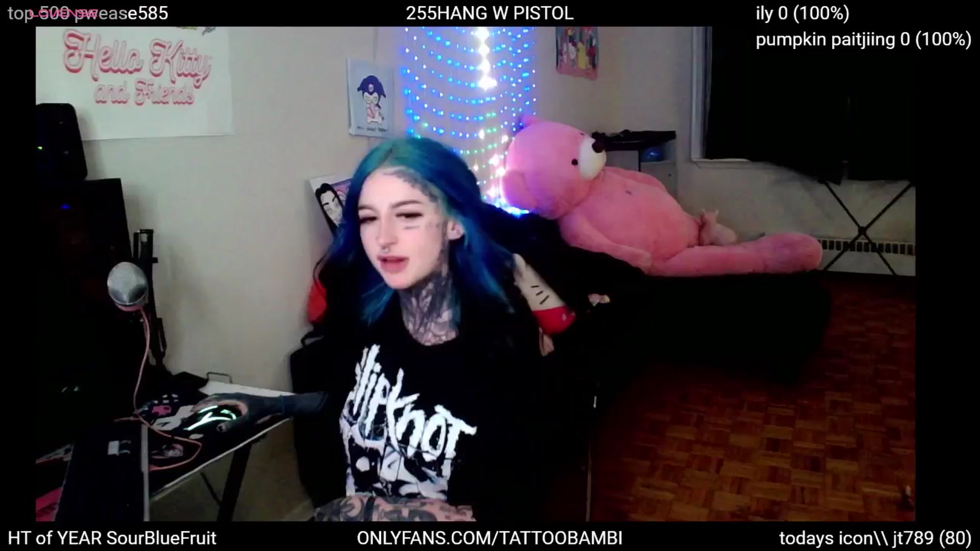 Gallery image thumbnail from Tattoobambi's myfreecams stream on, 10/26/2024, 24:03 image 10 of 20