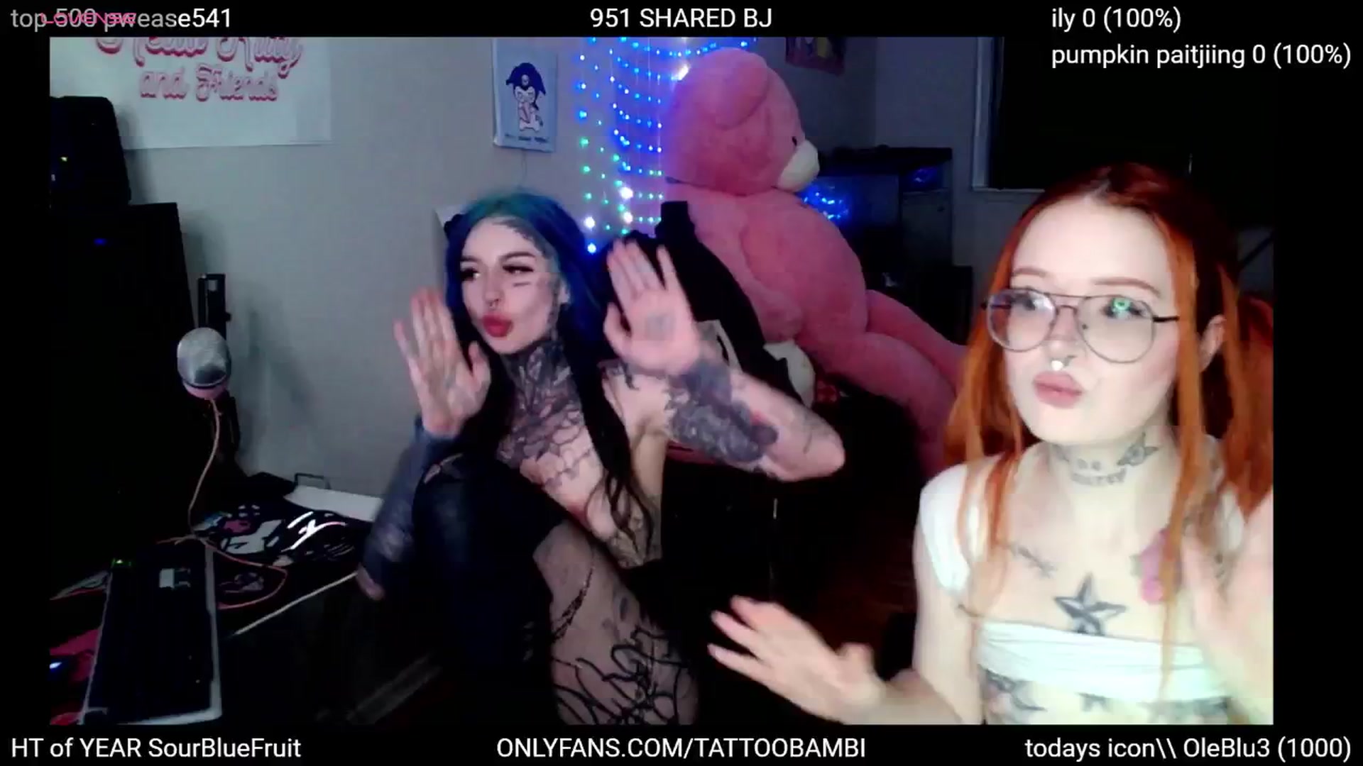 Gallery image thumbnail from Tattoobambi's myfreecams stream on, 10/26/2024, 24:42 image 14 of 20