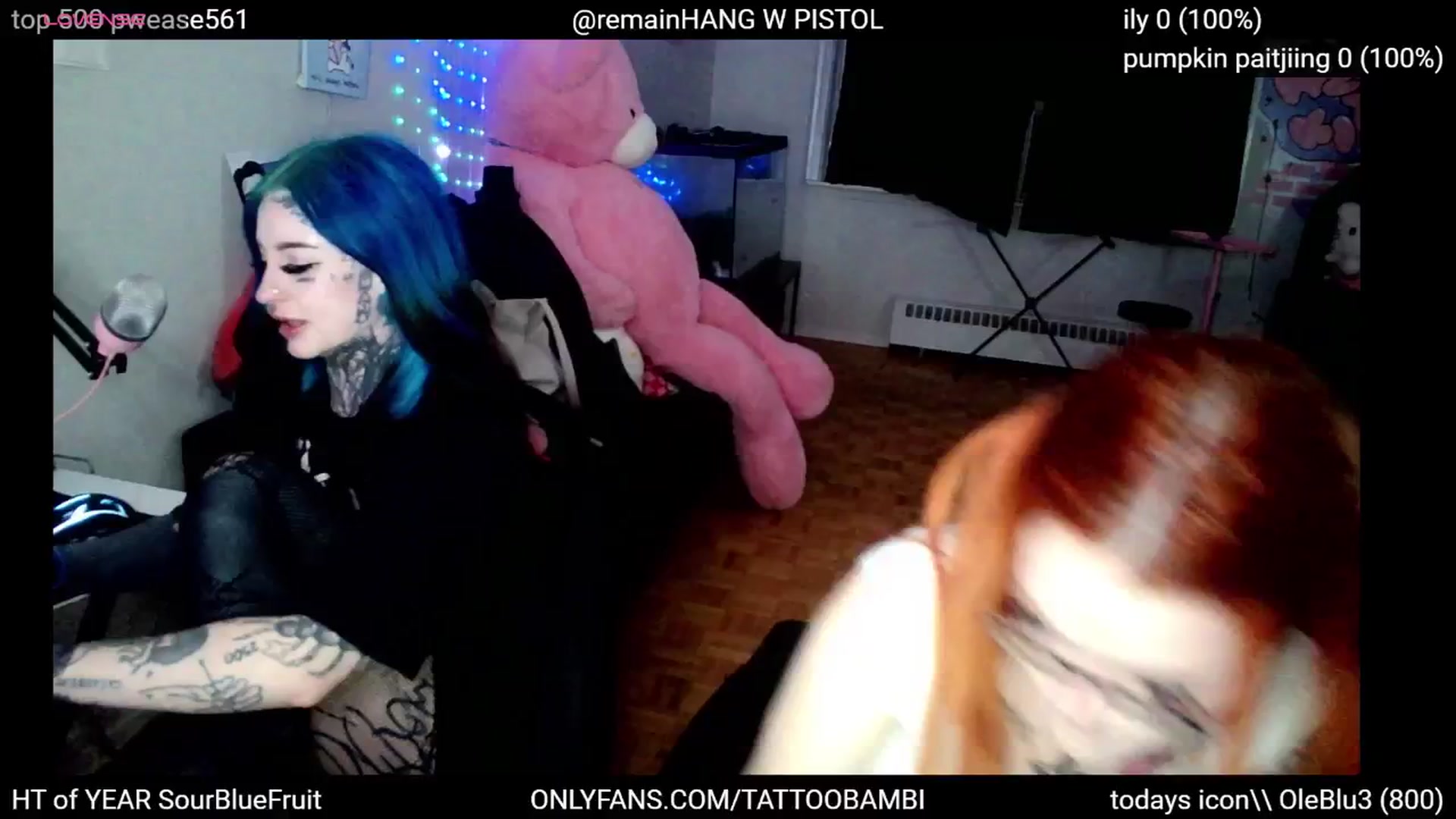 Gallery image thumbnail from Tattoobambi's myfreecams stream on, 10/26/2024, 24:42 image 2 of 20