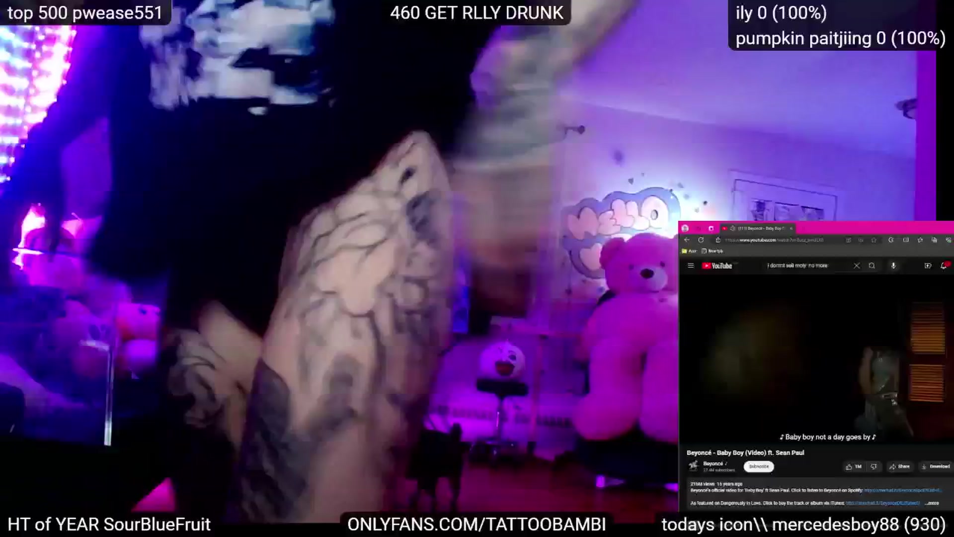 Gallery image thumbnail from Tattoobambi's myfreecams stream on, 10/28/2024, 04:12 image 13 of 20