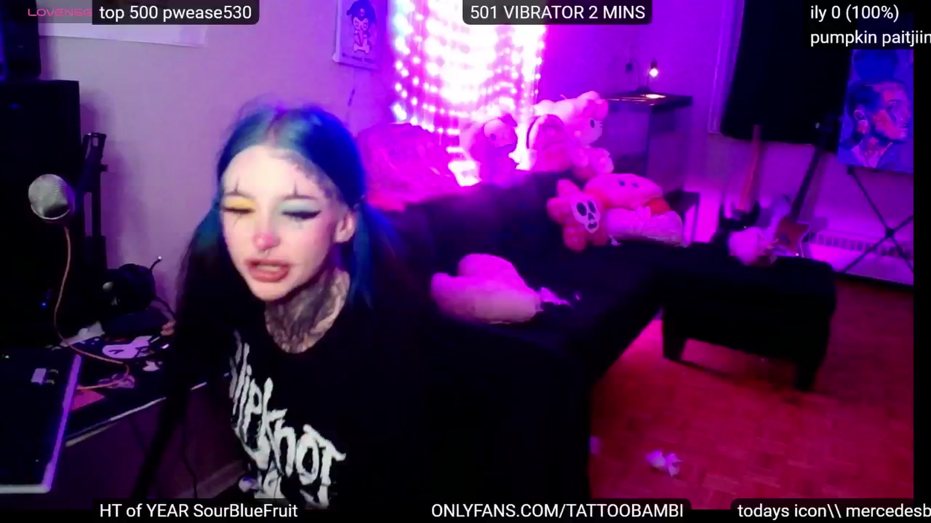 Gallery image thumbnail from Tattoobambi's myfreecams stream on, 10/28/2024, 04:12 image 17 of 20