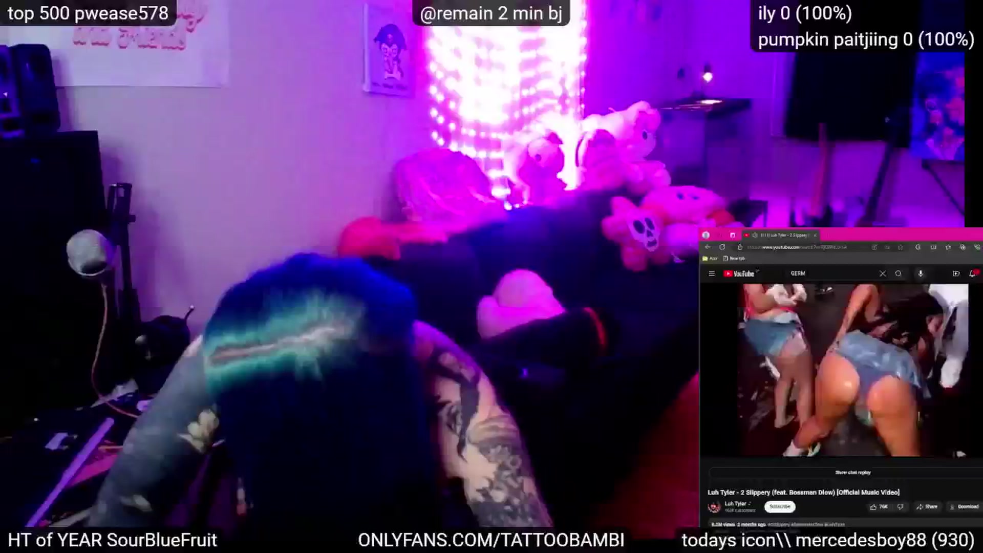 Gallery image thumbnail from Tattoobambi's myfreecams stream on, 10/28/2024, 04:12 image 7 of 20