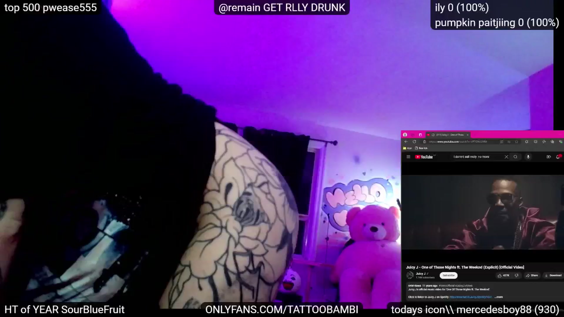 Gallery image thumbnail from Tattoobambi's myfreecams stream on, 10/28/2024, 04:12 image 12 of 20
