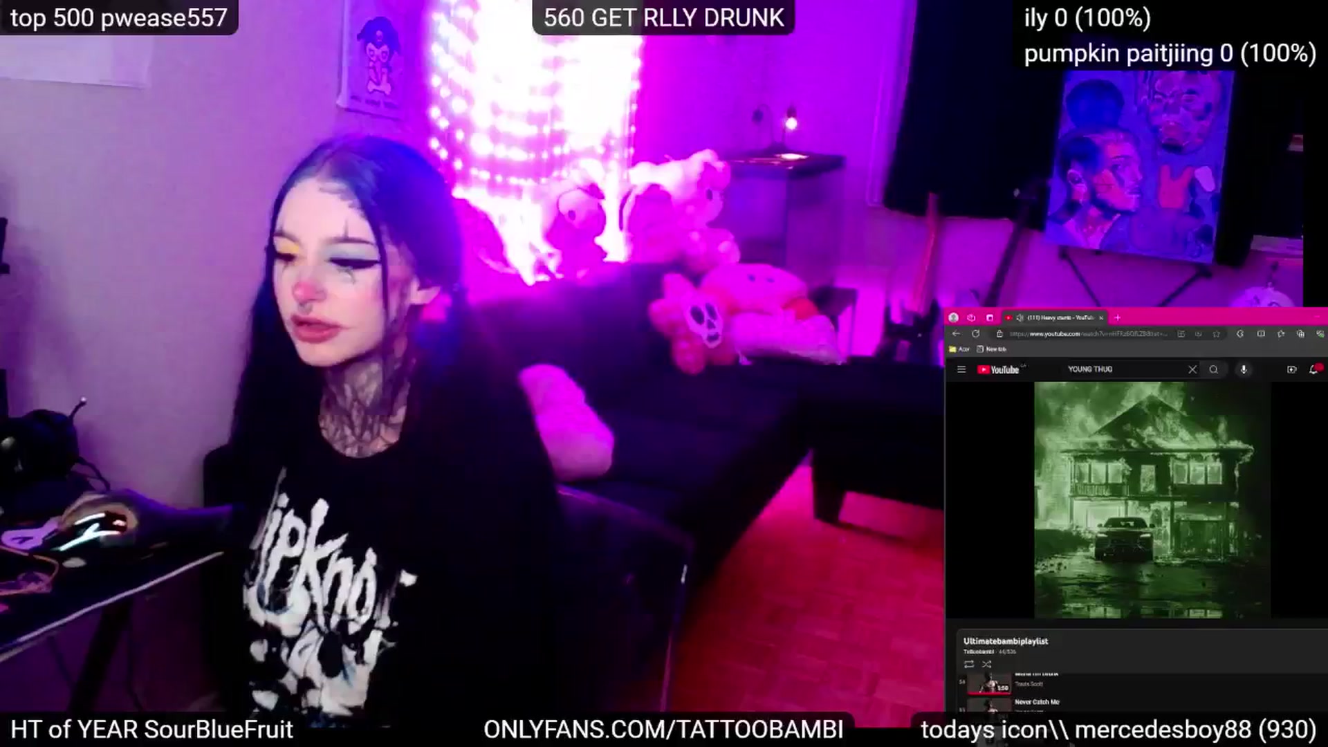 Gallery image thumbnail from Tattoobambi's myfreecams stream on, 10/28/2024, 04:12 image 11 of 20