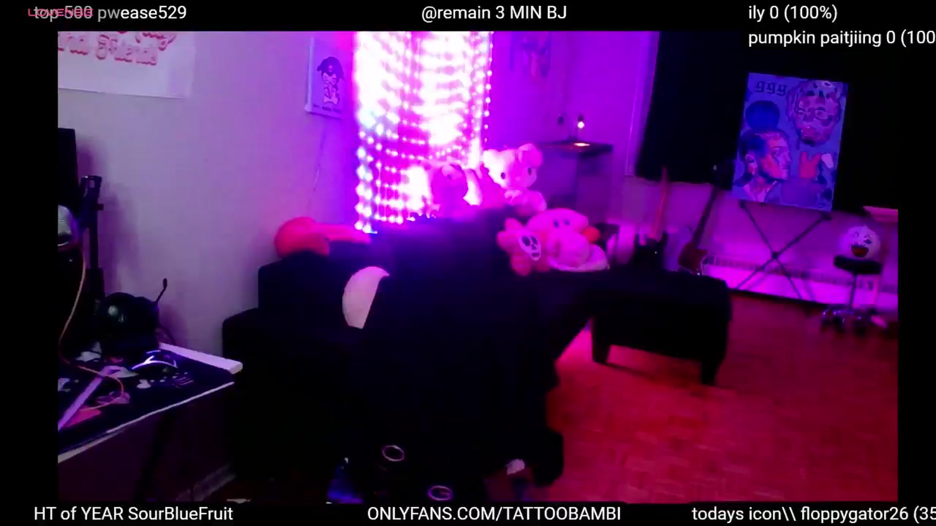 Gallery image thumbnail from Tattoobambi's myfreecams stream on, 10/30/2024, 24:08 image 14 of 20