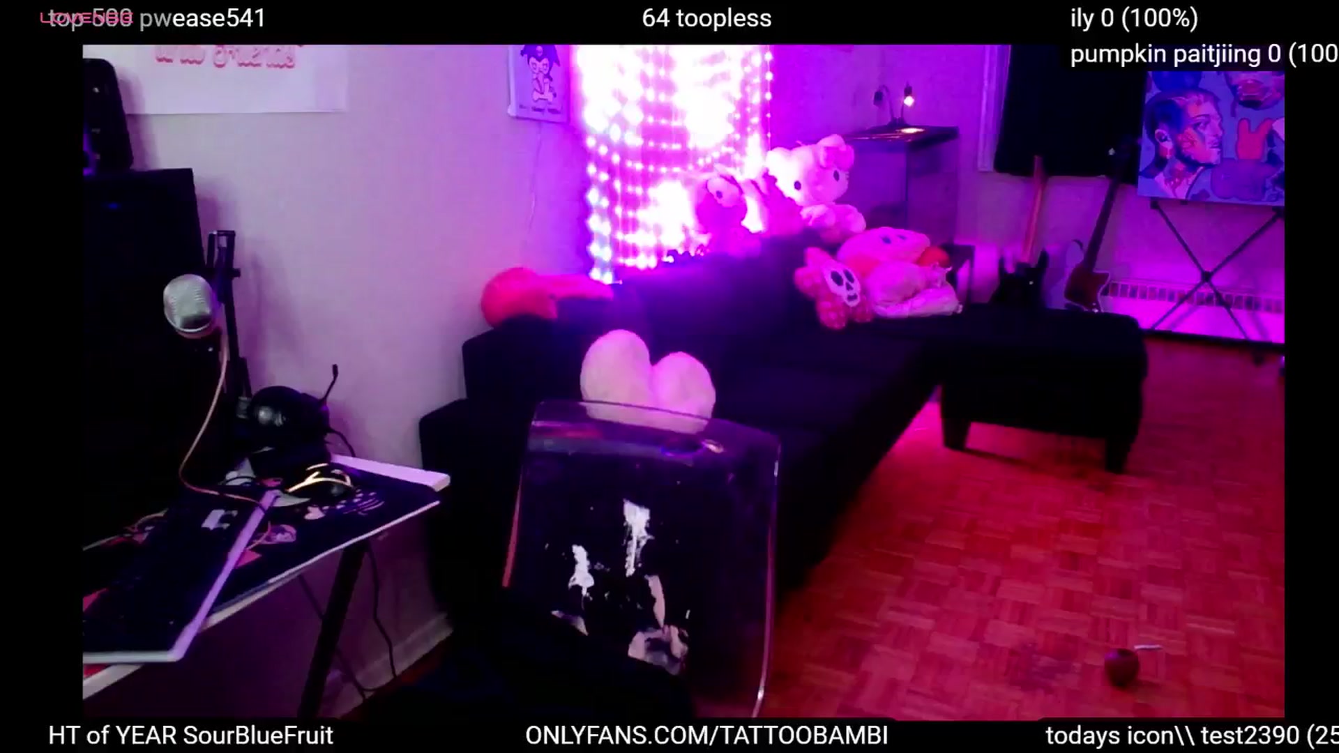 Gallery image thumbnail from Tattoobambi's myfreecams stream on, 10/30/2024, 24:08 image 8 of 20