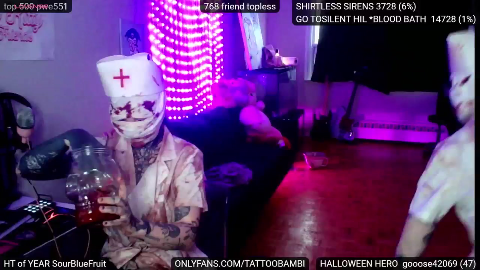 Gallery image thumbnail from Tattoobambi's myfreecams stream on, 10/31/2024, 21:31 image 19 of 20