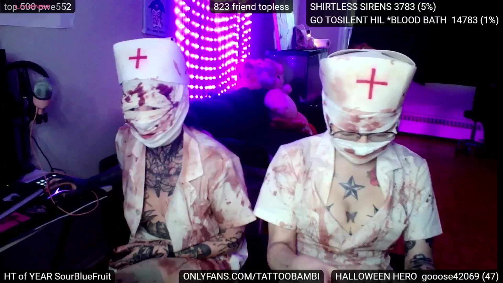 Gallery image thumbnail from Tattoobambi's myfreecams stream on, 10/31/2024, 21:31 image 6 of 20