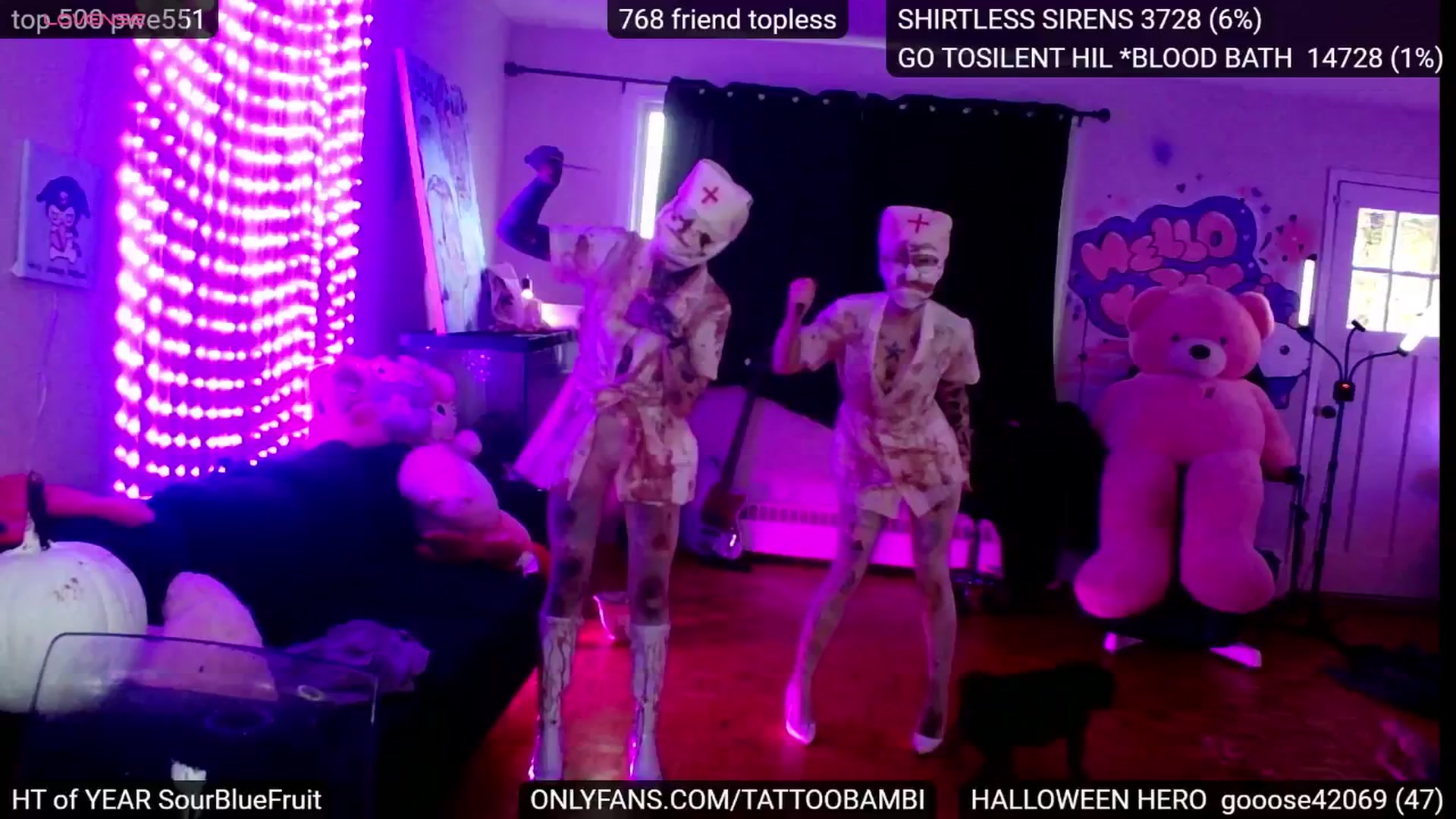 Gallery image thumbnail from Tattoobambi's myfreecams stream on, 10/31/2024, 21:31 image 18 of 20