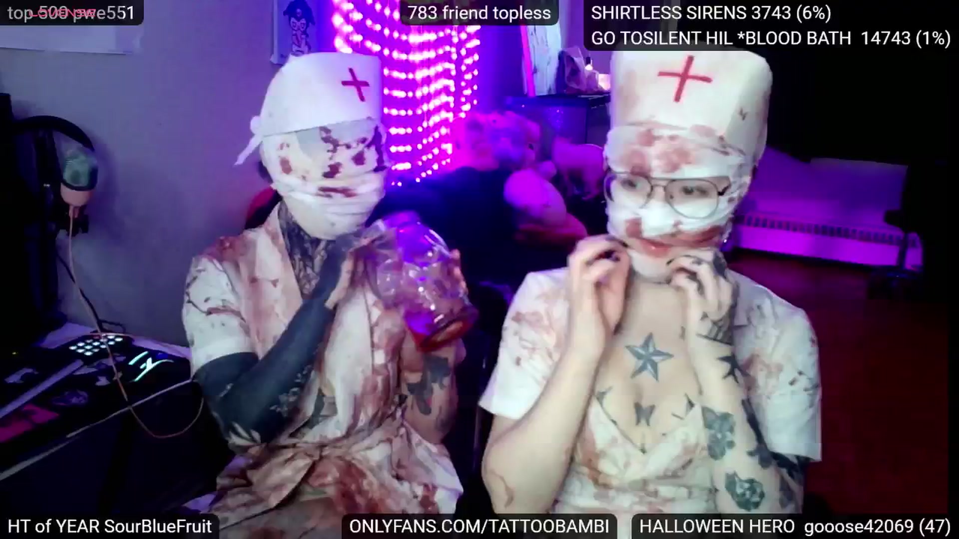 Gallery image thumbnail from Tattoobambi's myfreecams stream on, 10/31/2024, 21:31 image 8 of 20