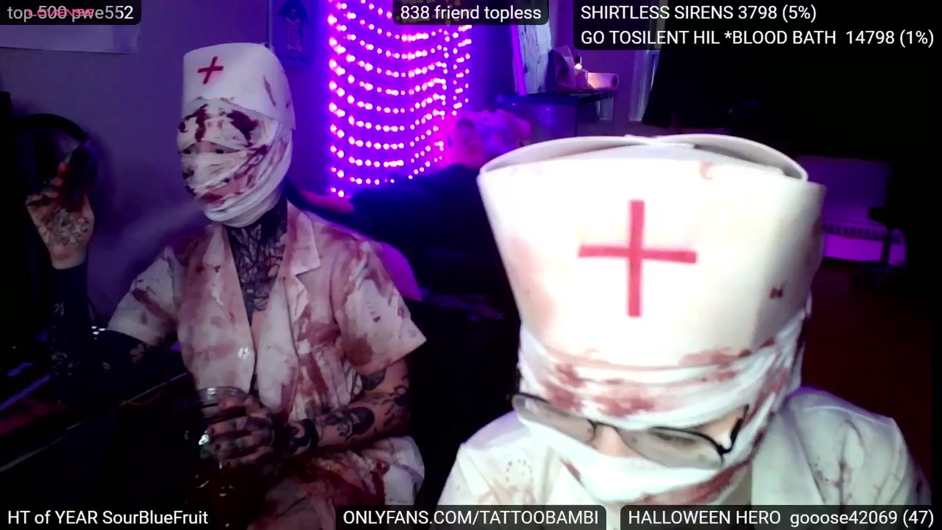 Gallery image thumbnail from Tattoobambi's myfreecams stream on, 10/31/2024, 21:31 image 1 of 20