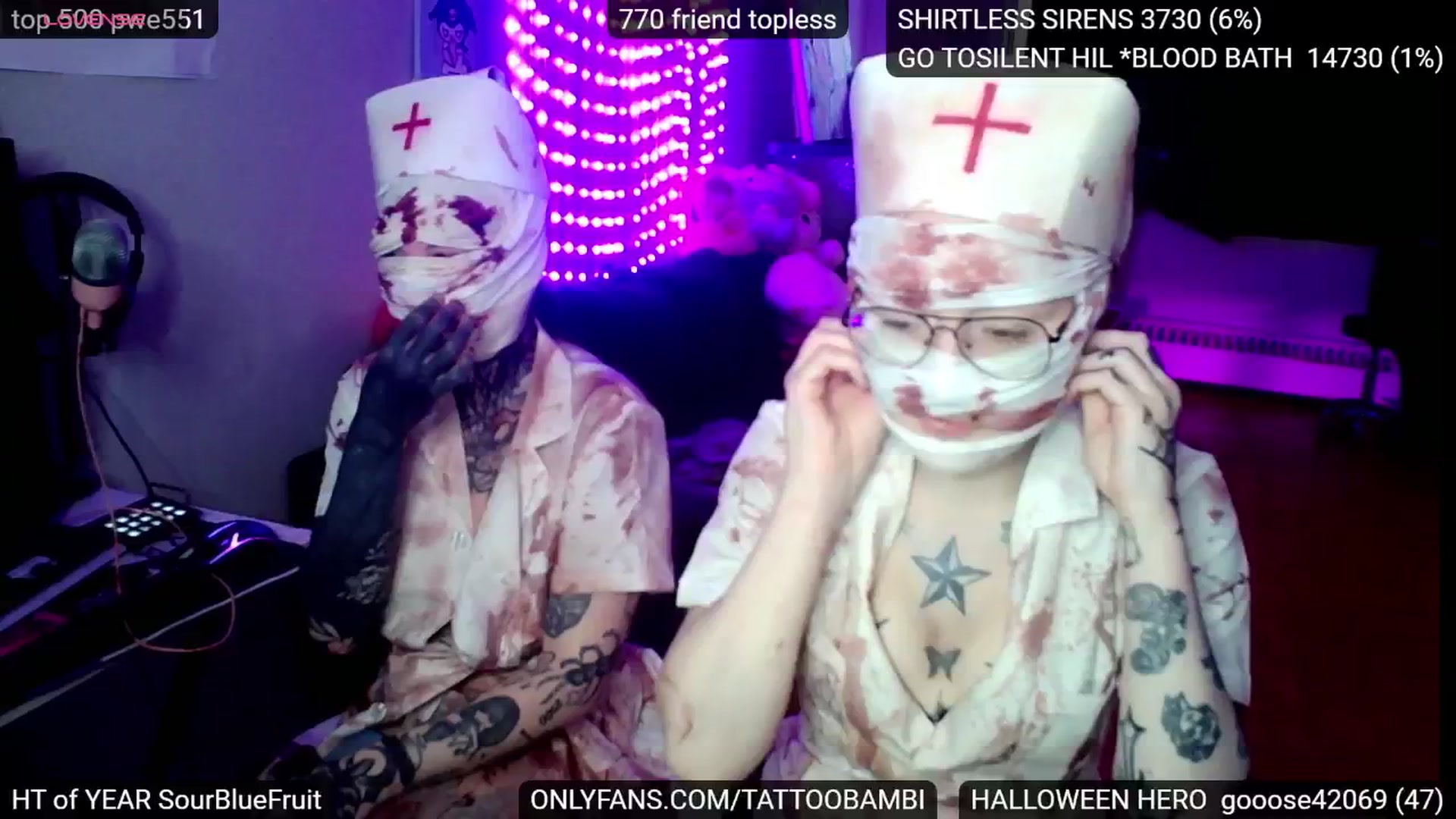 Gallery image thumbnail from Tattoobambi's myfreecams stream on, 10/31/2024, 21:31 image 16 of 20