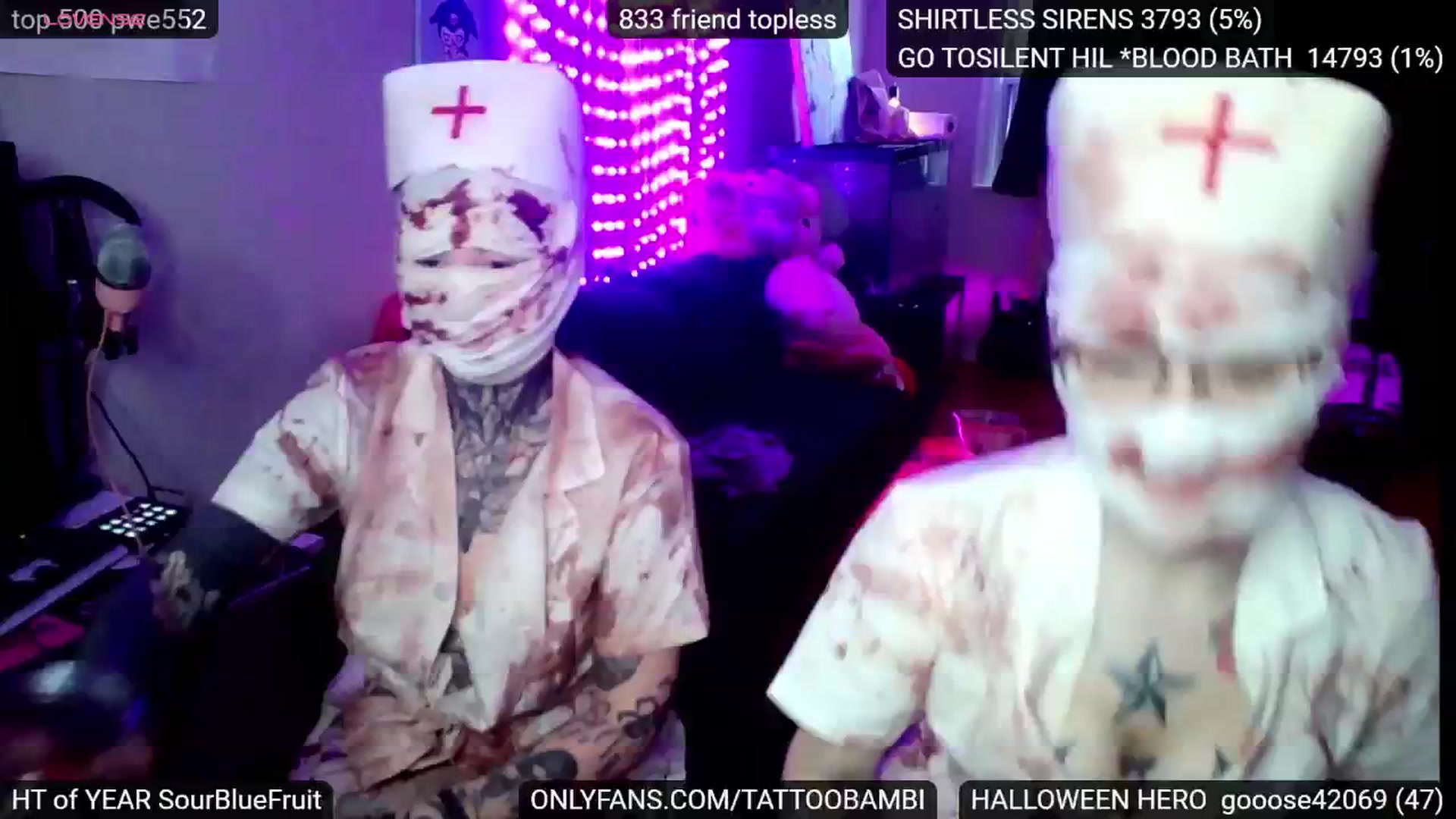 Gallery image thumbnail from Tattoobambi's myfreecams stream on, 10/31/2024, 21:31 image 3 of 20