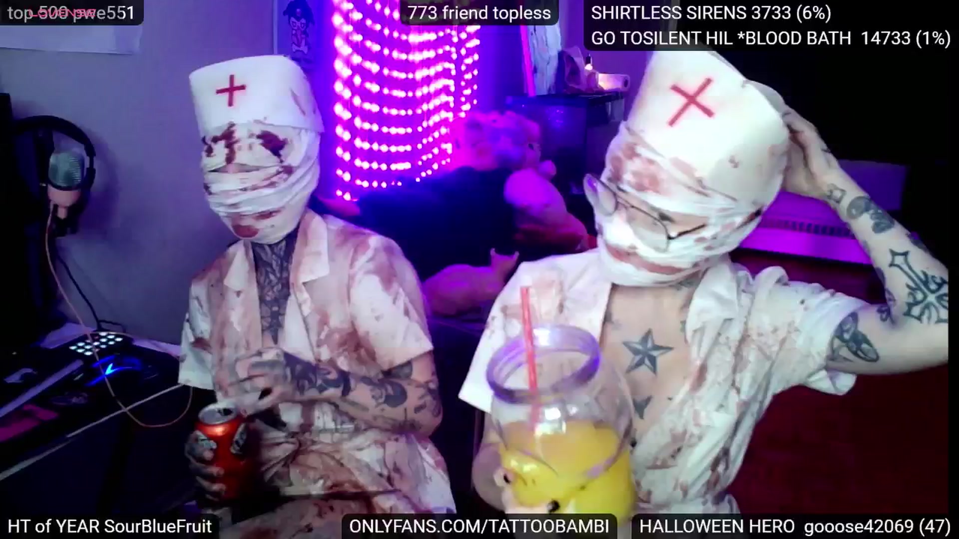 Gallery image thumbnail from Tattoobambi's myfreecams stream on, 10/31/2024, 21:31 image 12 of 20