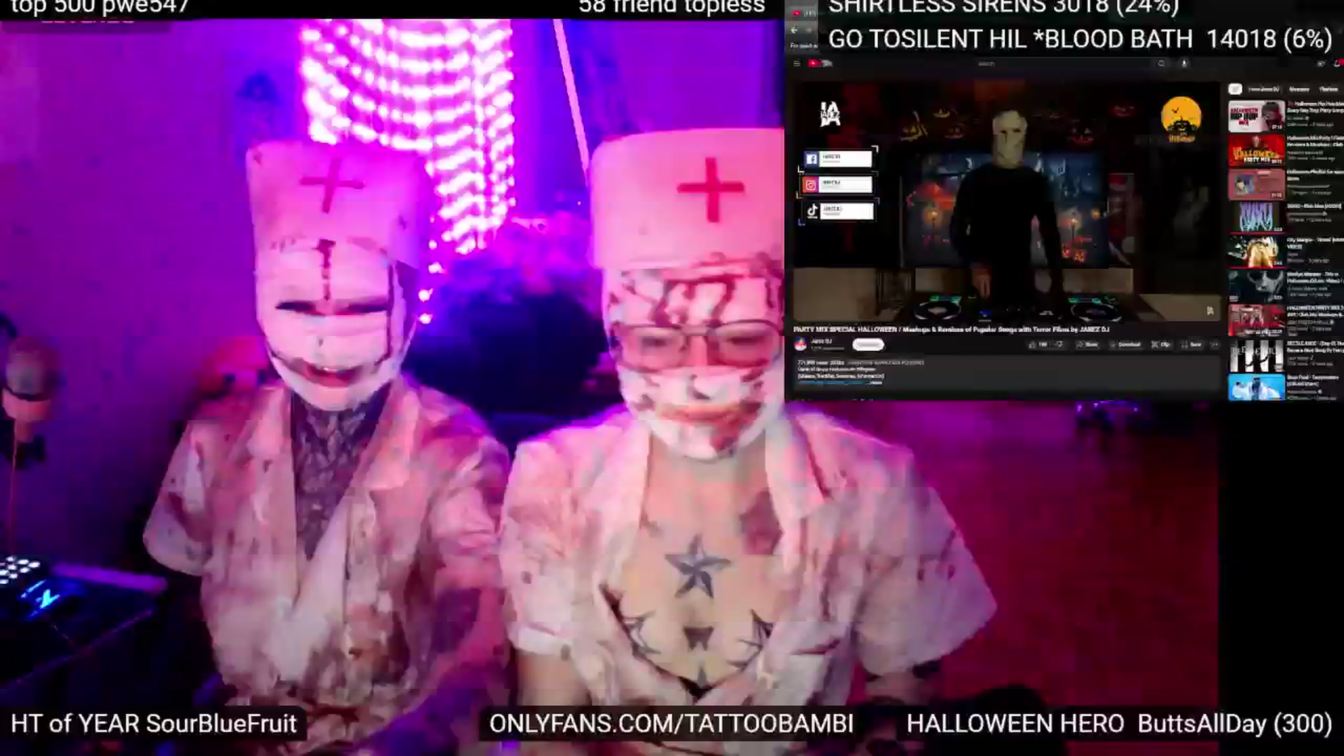 Gallery image thumbnail from Tattoobambi's myfreecams stream on, 11/01/2024, 24:04 image 18 of 20