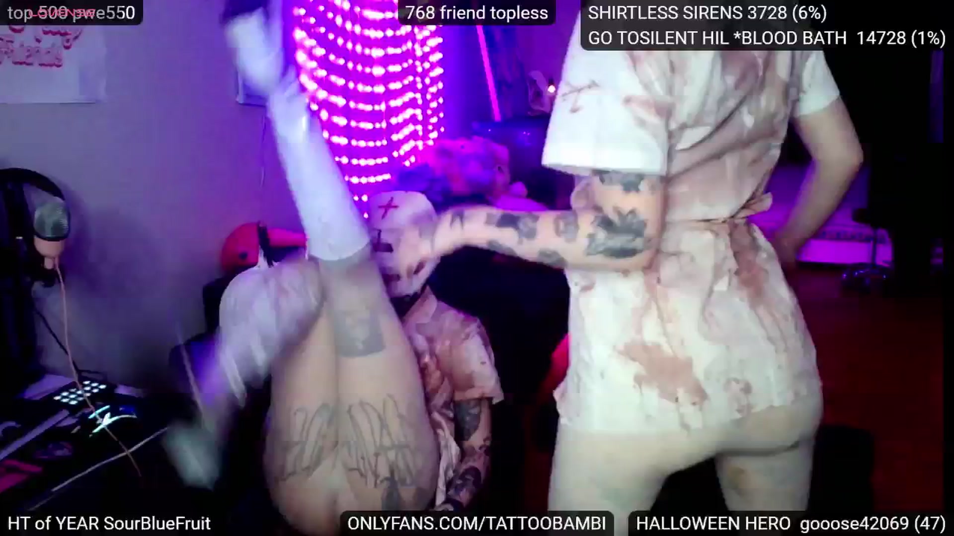 Gallery image thumbnail from Tattoobambi's myfreecams stream on, 11/01/2024, 24:04 image 4 of 20