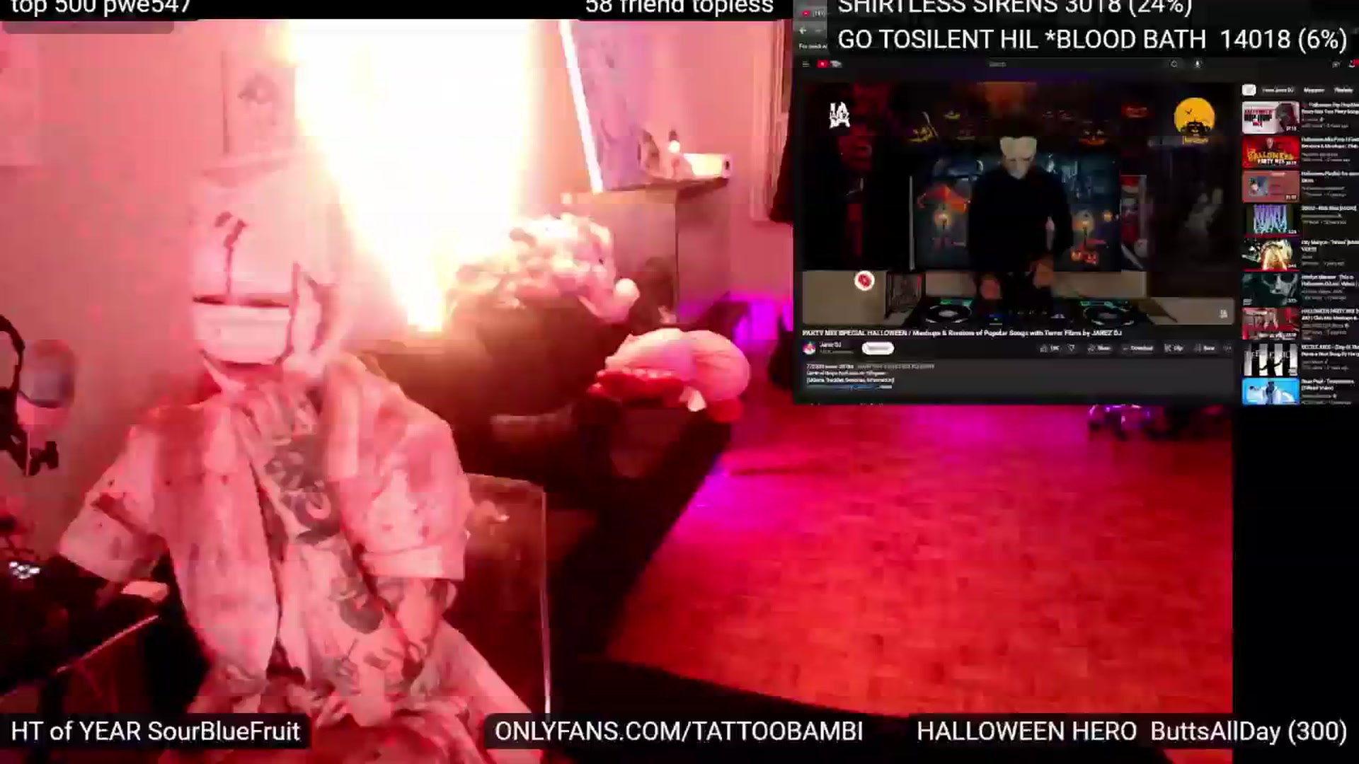 Gallery image thumbnail from Tattoobambi's myfreecams stream on, 11/01/2024, 24:04 image 20 of 20