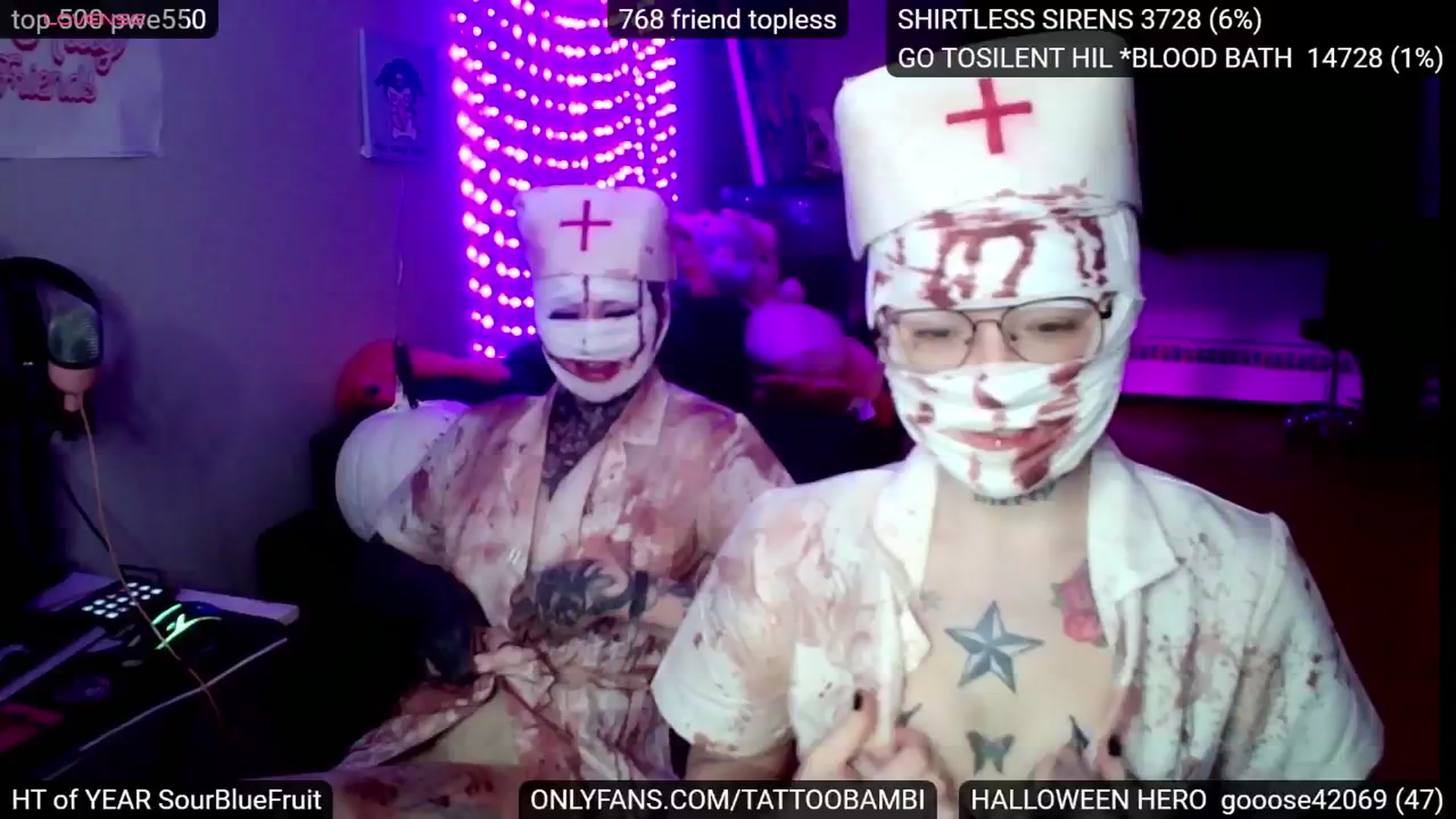 Gallery image thumbnail from Tattoobambi's myfreecams stream on, 11/01/2024, 24:04 image 6 of 20