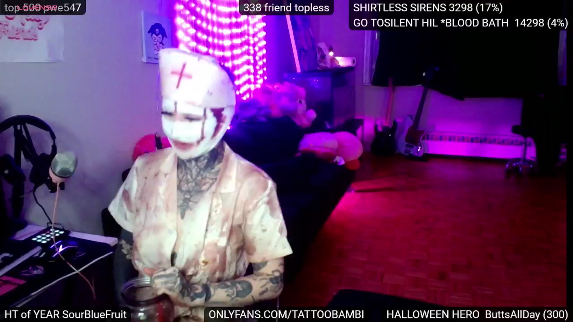 Gallery image thumbnail from Tattoobambi's myfreecams stream on, 11/01/2024, 24:04 image 10 of 20