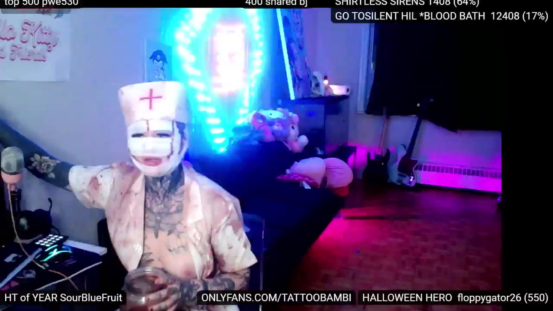 Gallery image thumbnail from Tattoobambi's myfreecams stream on, 11/01/2024, 04:35 image 9 of 20
