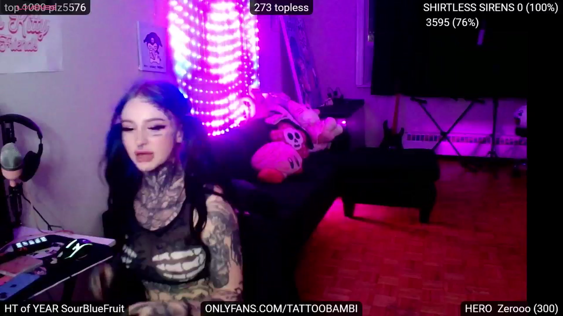 Gallery image thumbnail from Tattoobambi's myfreecams stream on, 11/06/2024, 23:30 image 20 of 20