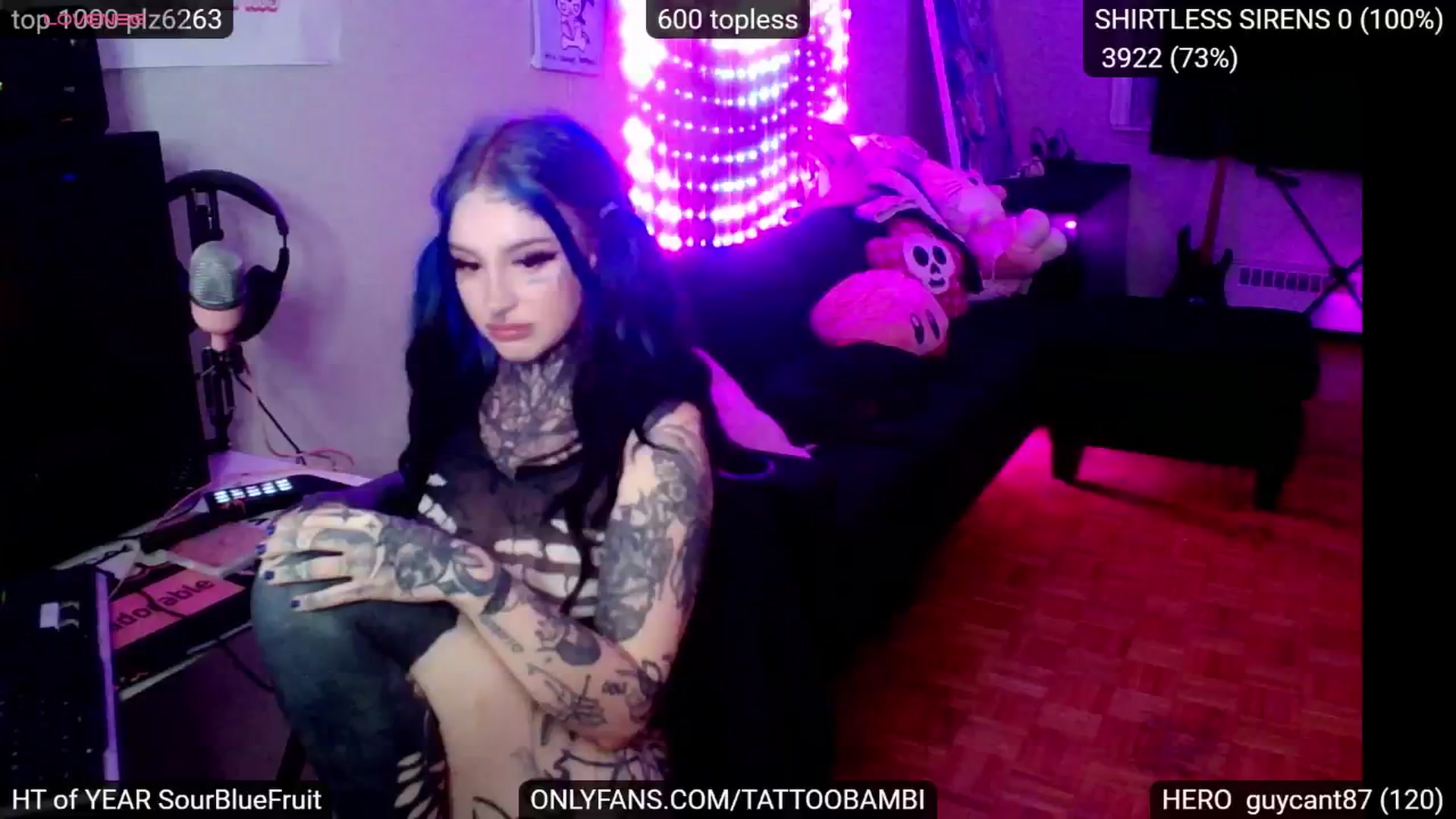 Gallery image thumbnail from Tattoobambi's myfreecams stream on, 11/06/2024, 23:30 image 13 of 20