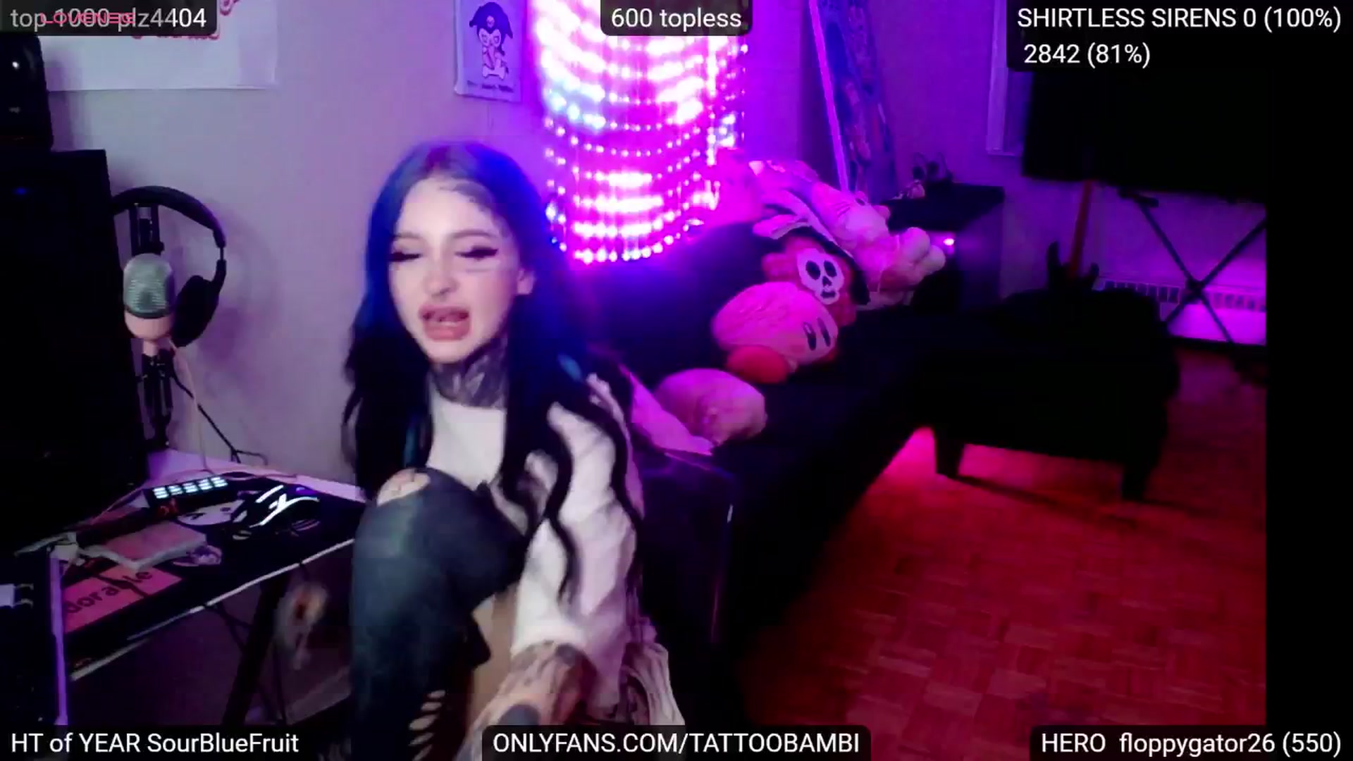 Gallery image thumbnail from Tattoobambi's myfreecams stream on, 11/07/2024, 02:20 image 9 of 20