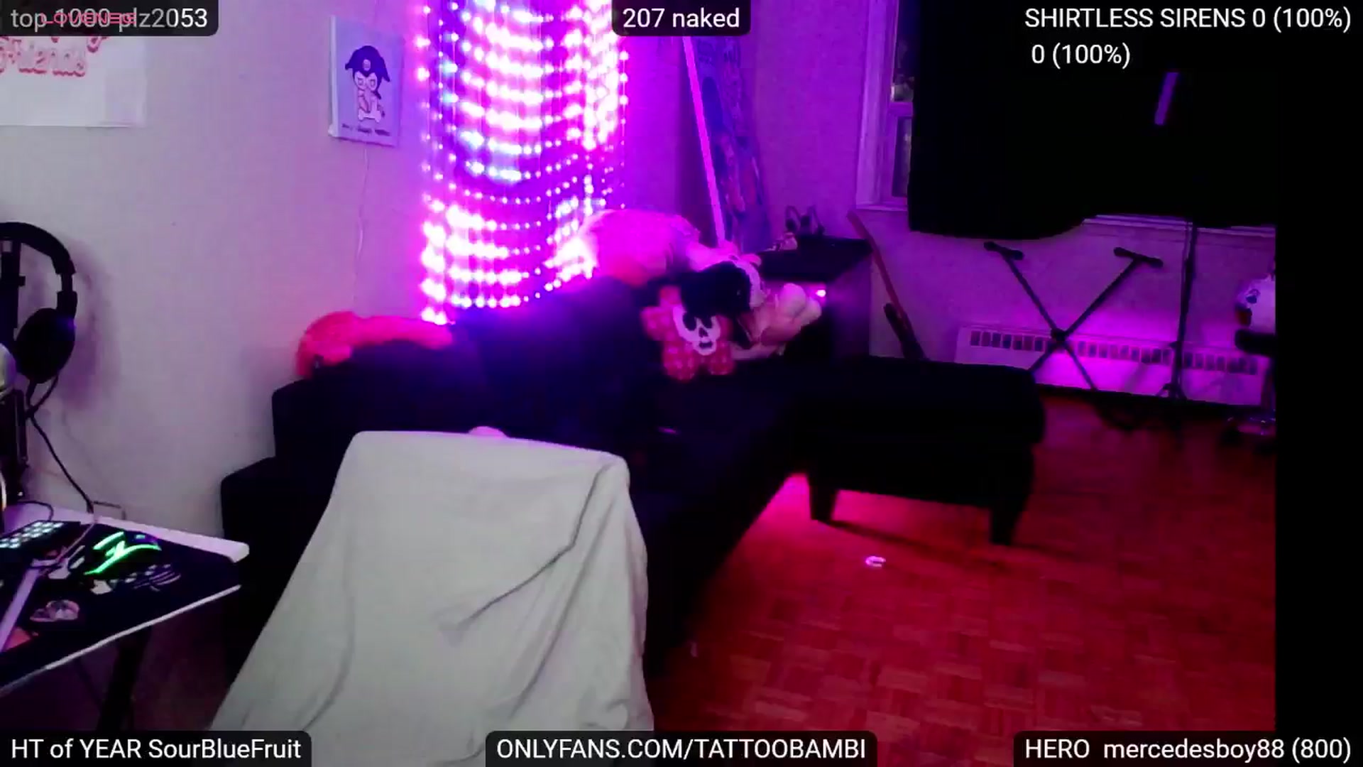 Gallery image thumbnail from Tattoobambi's myfreecams stream on, 11/09/2024, 24:03 image 2 of 20