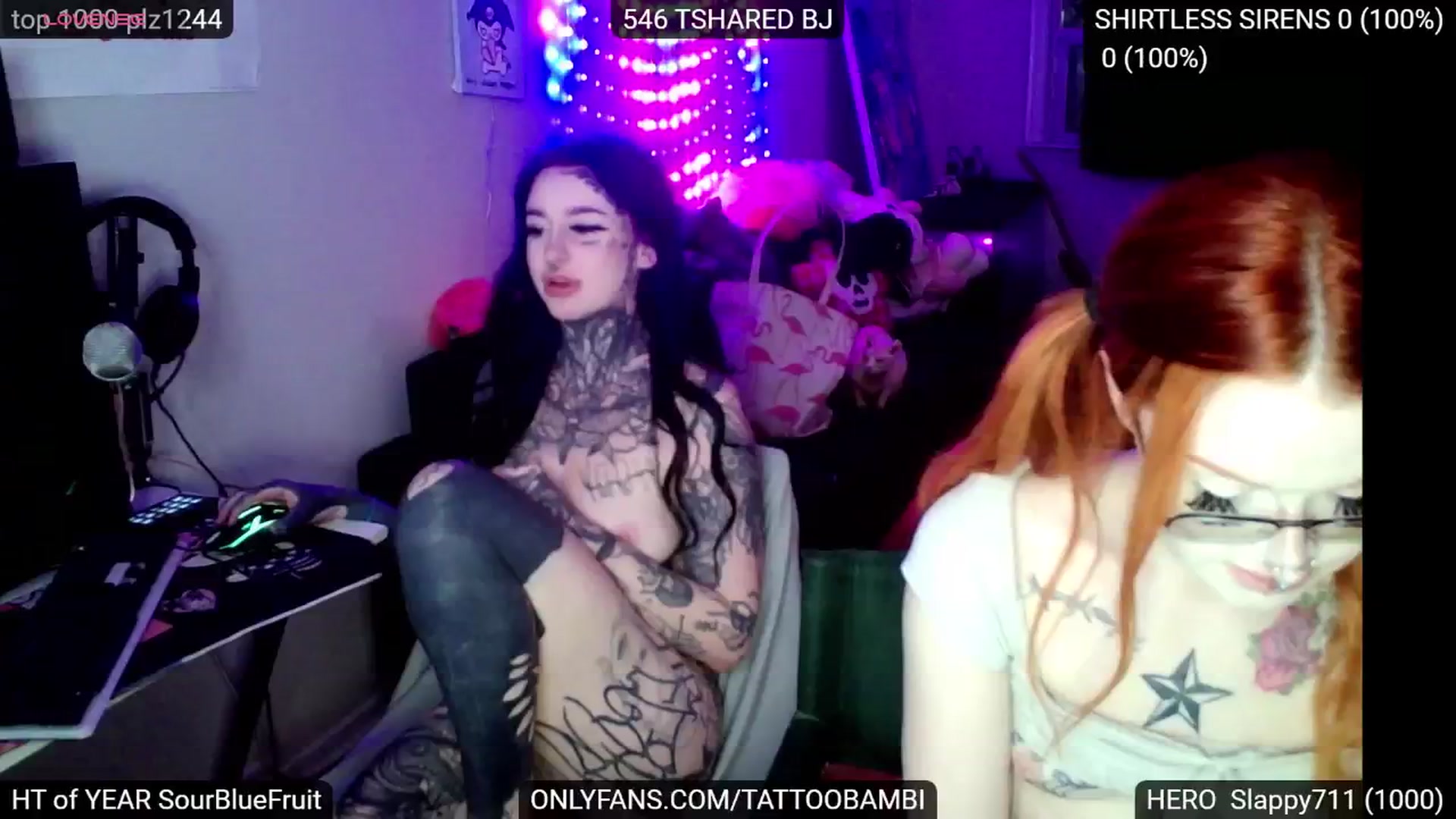 Gallery image thumbnail from Tattoobambi's myfreecams stream on, 11/09/2024, 24:03 image 18 of 20