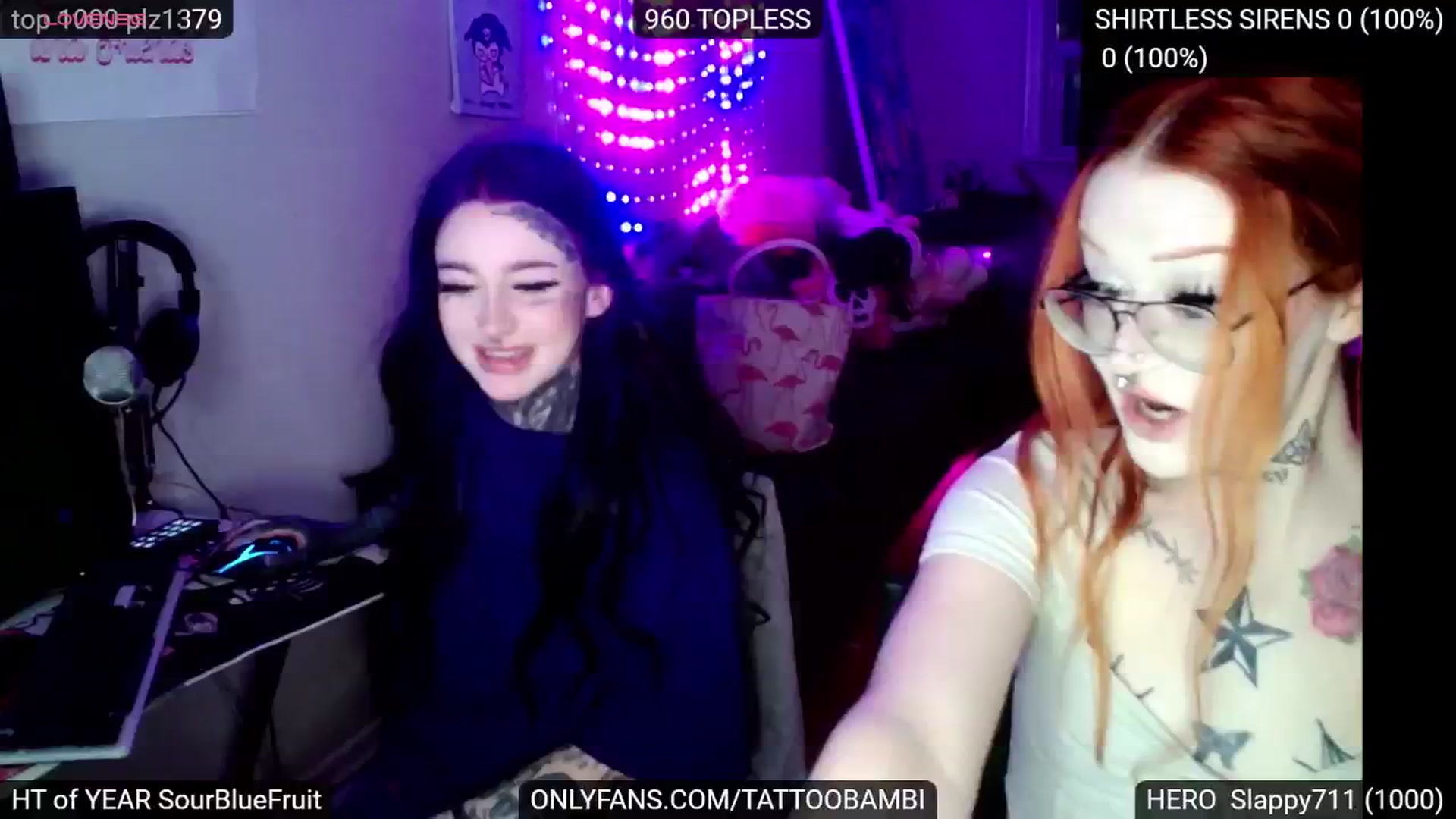 Gallery image thumbnail from Tattoobambi's myfreecams stream on, 11/09/2024, 01:30 image 6 of 20