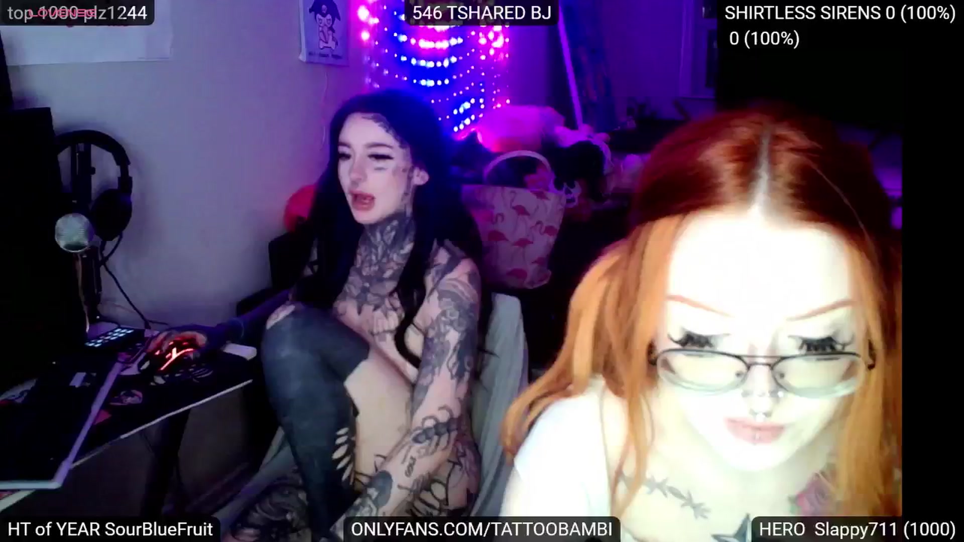 Gallery image thumbnail from Tattoobambi's myfreecams stream on, 11/09/2024, 01:30 image 12 of 20