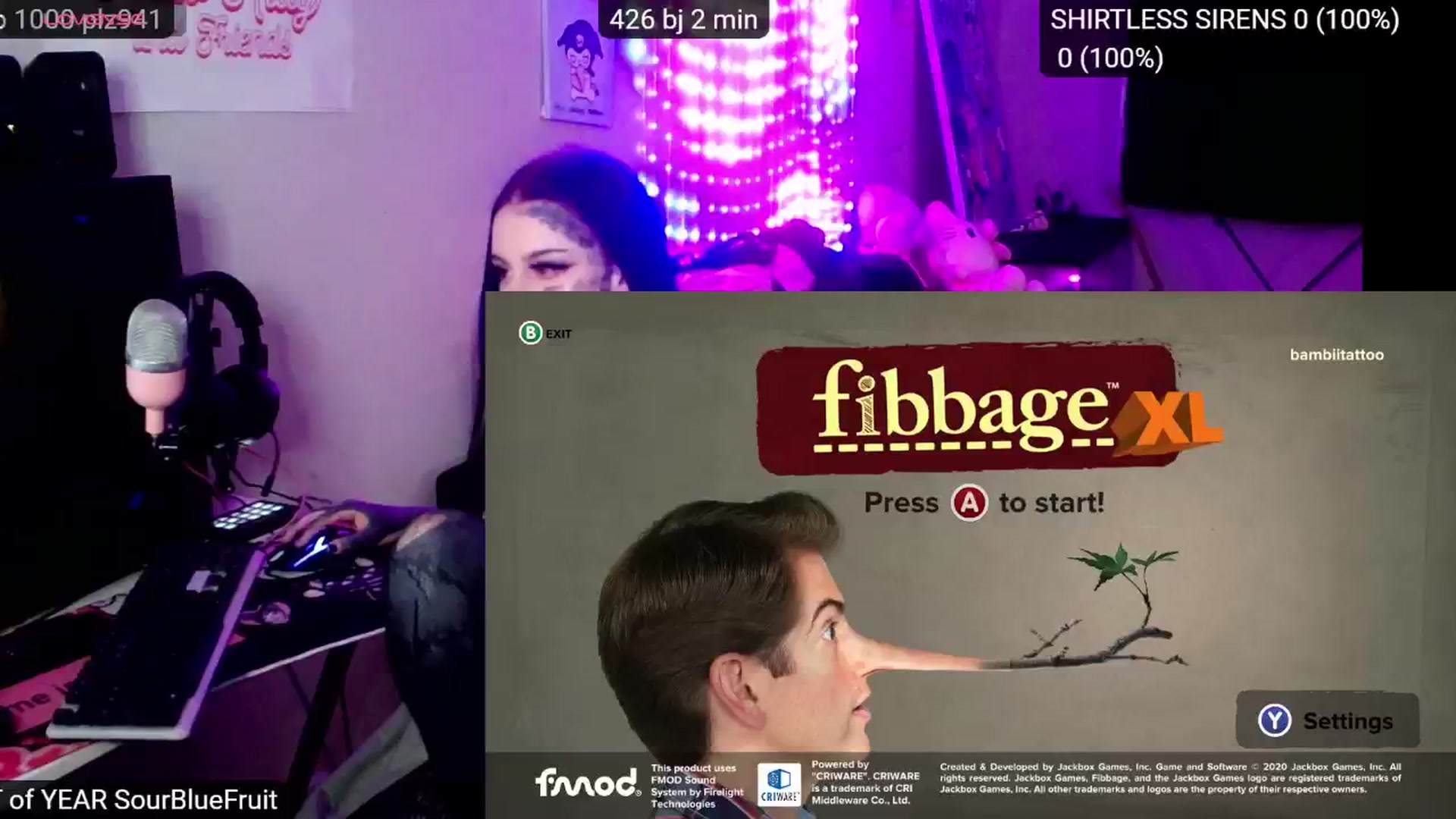 Gallery image thumbnail from Tattoobambi's myfreecams stream on, 11/13/2024, 24:02 image 19 of 20
