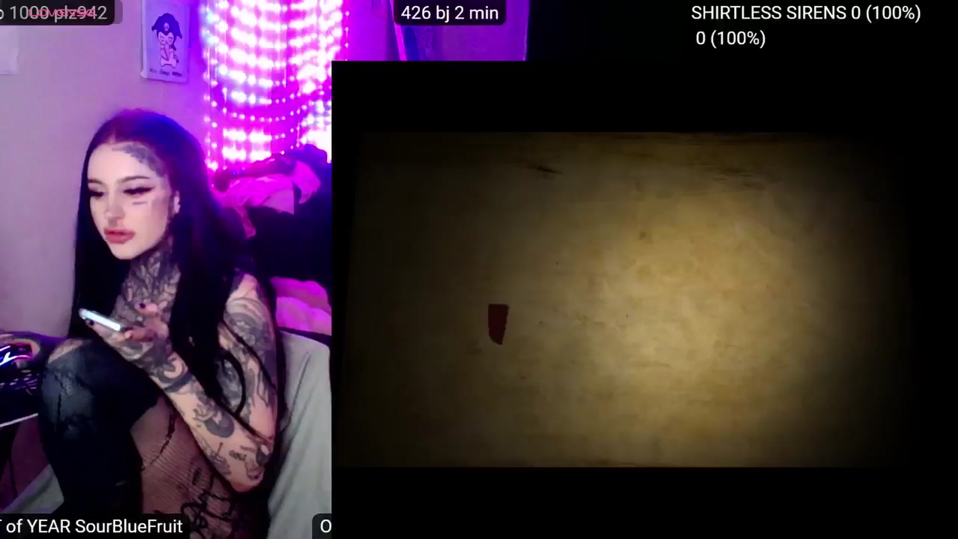 Gallery image thumbnail from Tattoobambi's myfreecams stream on, 11/13/2024, 24:02 image 20 of 20