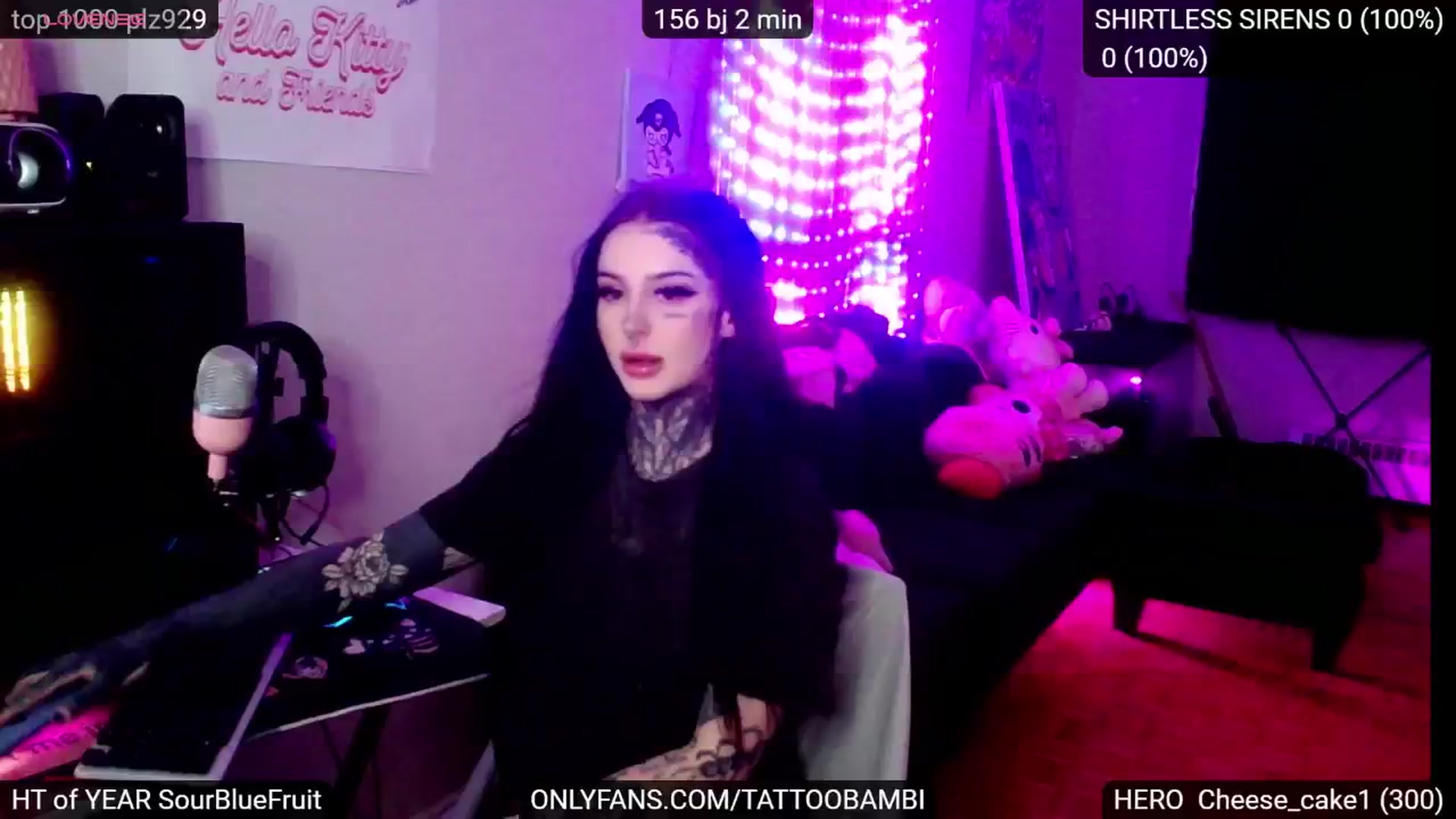 Gallery image thumbnail from Tattoobambi's myfreecams stream on, 11/13/2024, 02:38 image 3 of 20