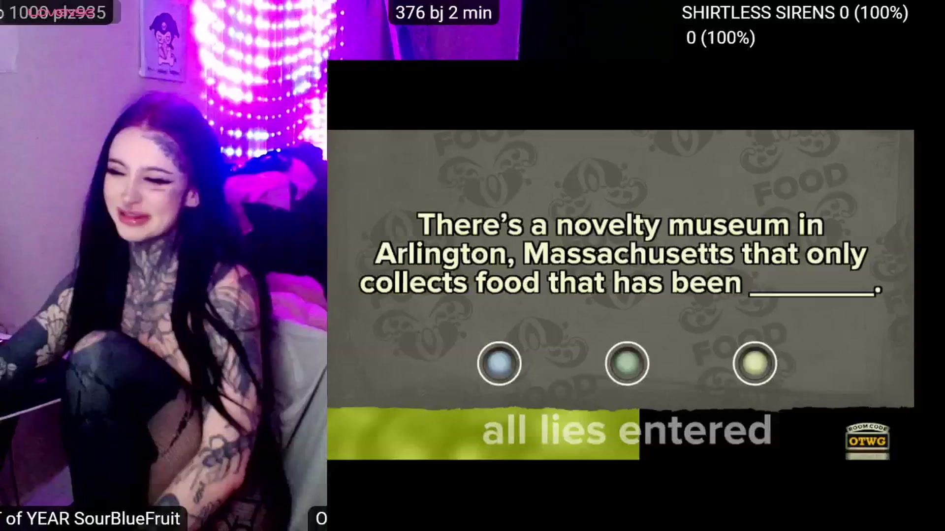 Gallery image thumbnail from Tattoobambi's myfreecams stream on, 11/13/2024, 02:38 image 1 of 20