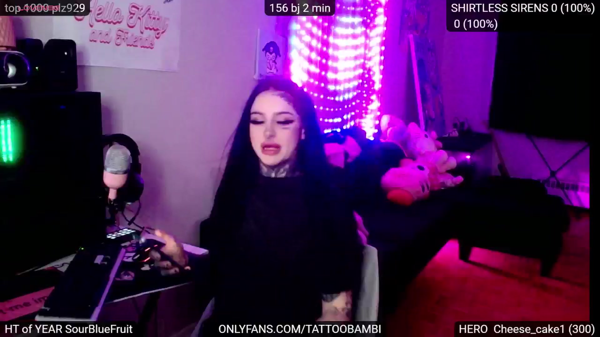 Gallery image thumbnail from Tattoobambi's myfreecams stream on, 11/13/2024, 02:38 image 4 of 20
